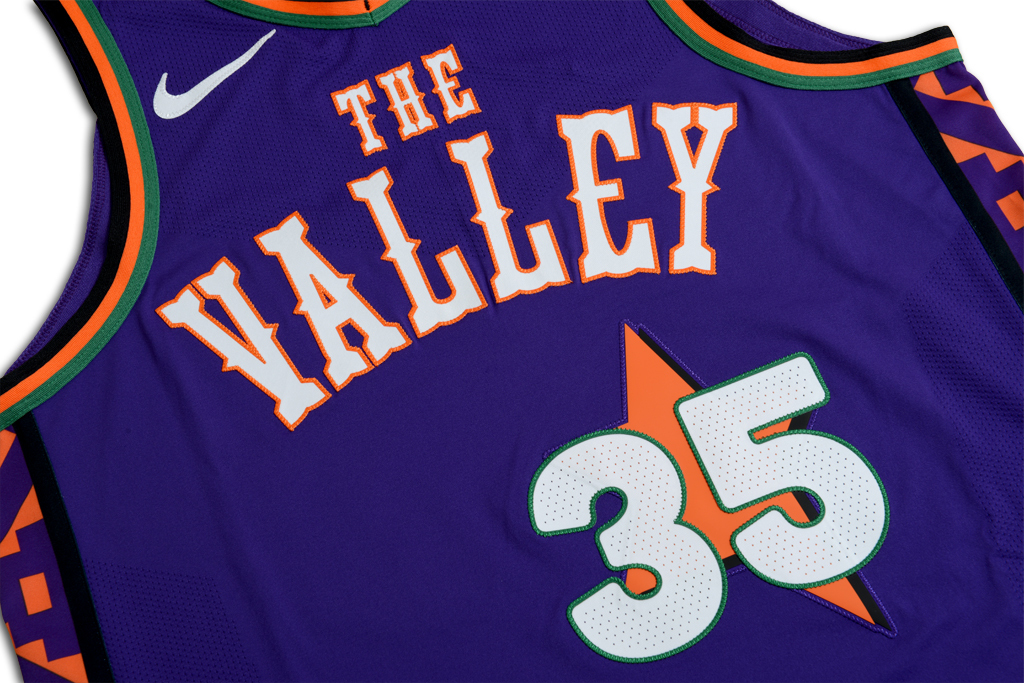 Nike 鳳凰城太陽隊 Kevin Durant 城市版 球員版 球衣