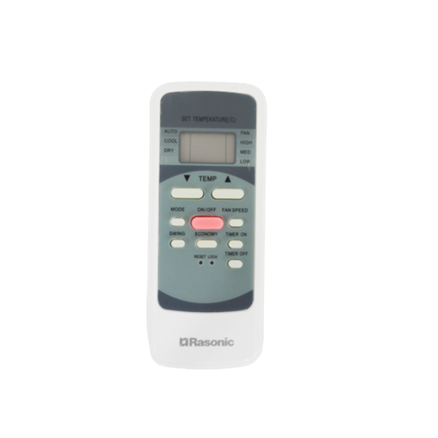 樂信牌窗口式冷氣機遙控器 (RC-X7KM, RC-X7T, RC-X7U, RC-X9KM, RC-X9T, RC-X9U)