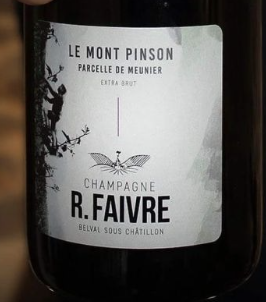 R. Faivre Cuvee 'Mont Pinson' Pinot Meunier 2019