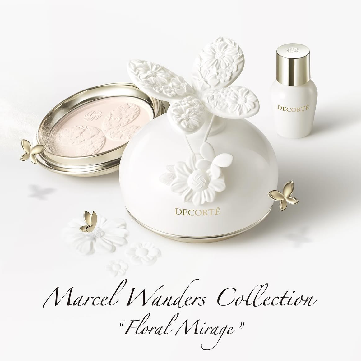 [限定] DECORTE Marcel Wanders Collection Floral Mirage Face Powder XV Set 蜜粉餅連香薰精油套裝 2025