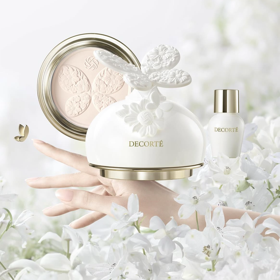 [限定] DECORTE Marcel Wanders Collection Floral Mirage Face Powder XV Set 蜜粉餅連香薰精油套裝 2025