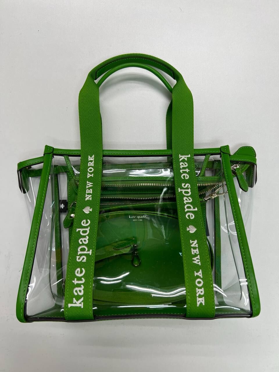 [S] KATE SPADE GREEN KL064 SMALL TOTE BAG, 196021587948 (SKS1663)
