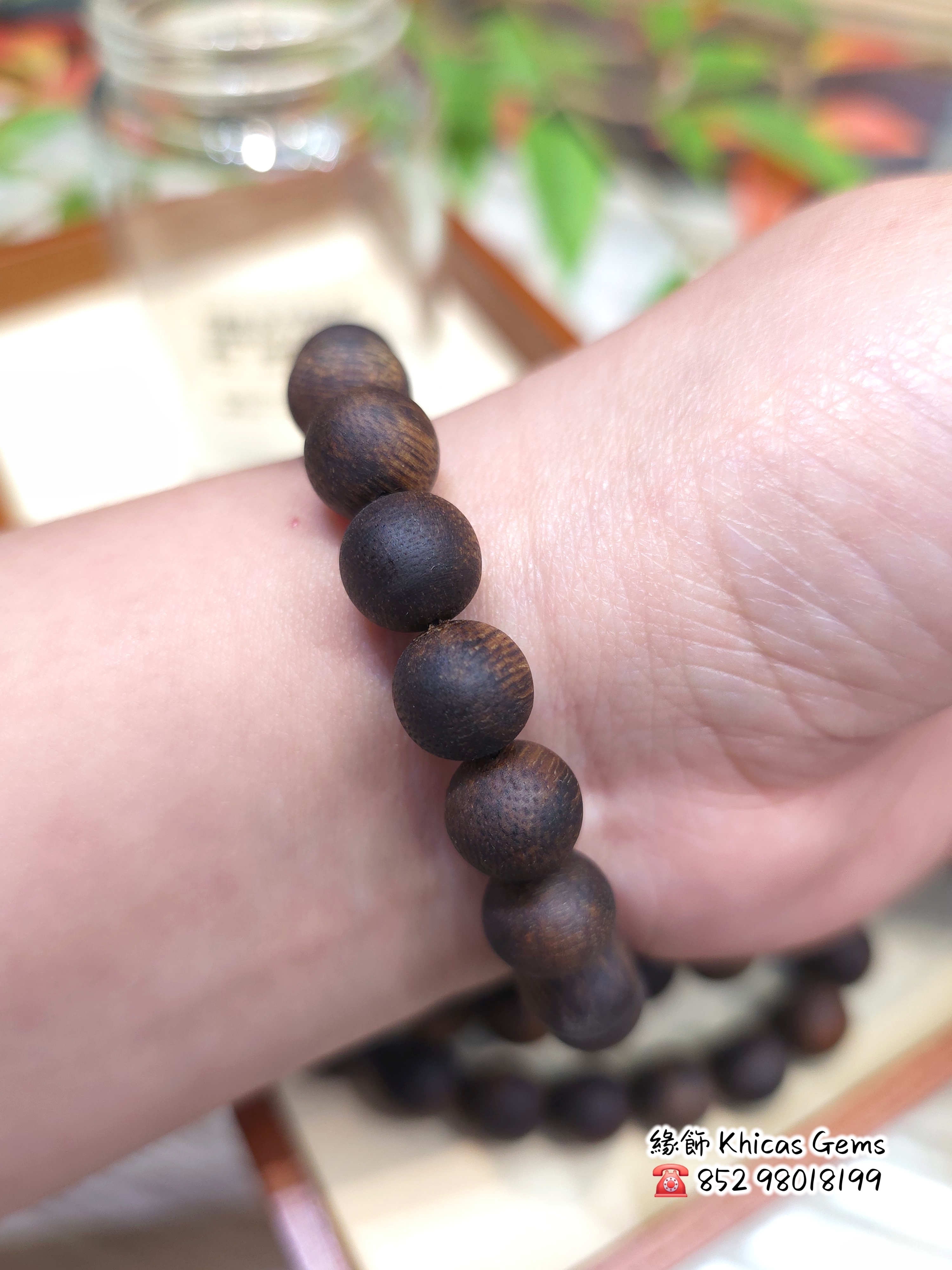 收藏級🥰 越南芽莊沉水級白棋楠沉香手串10mm