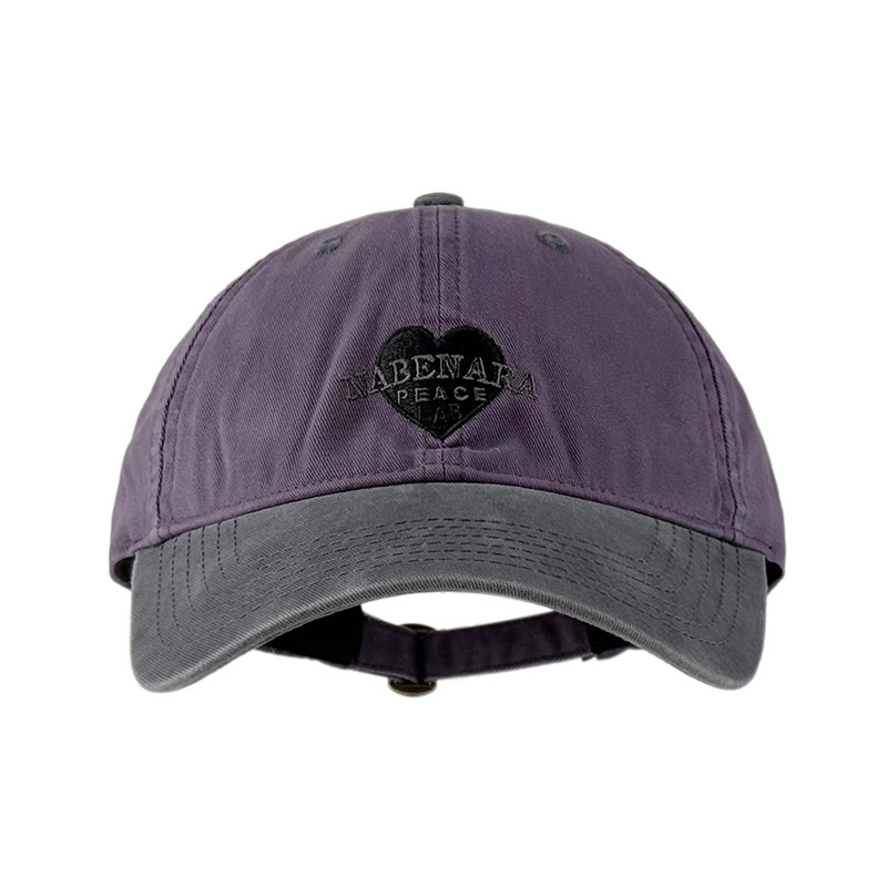 PEACE雙色拼接棒球帽