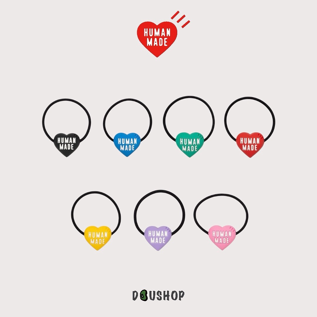 HUMAN MADE HEART 愛心 髮圈