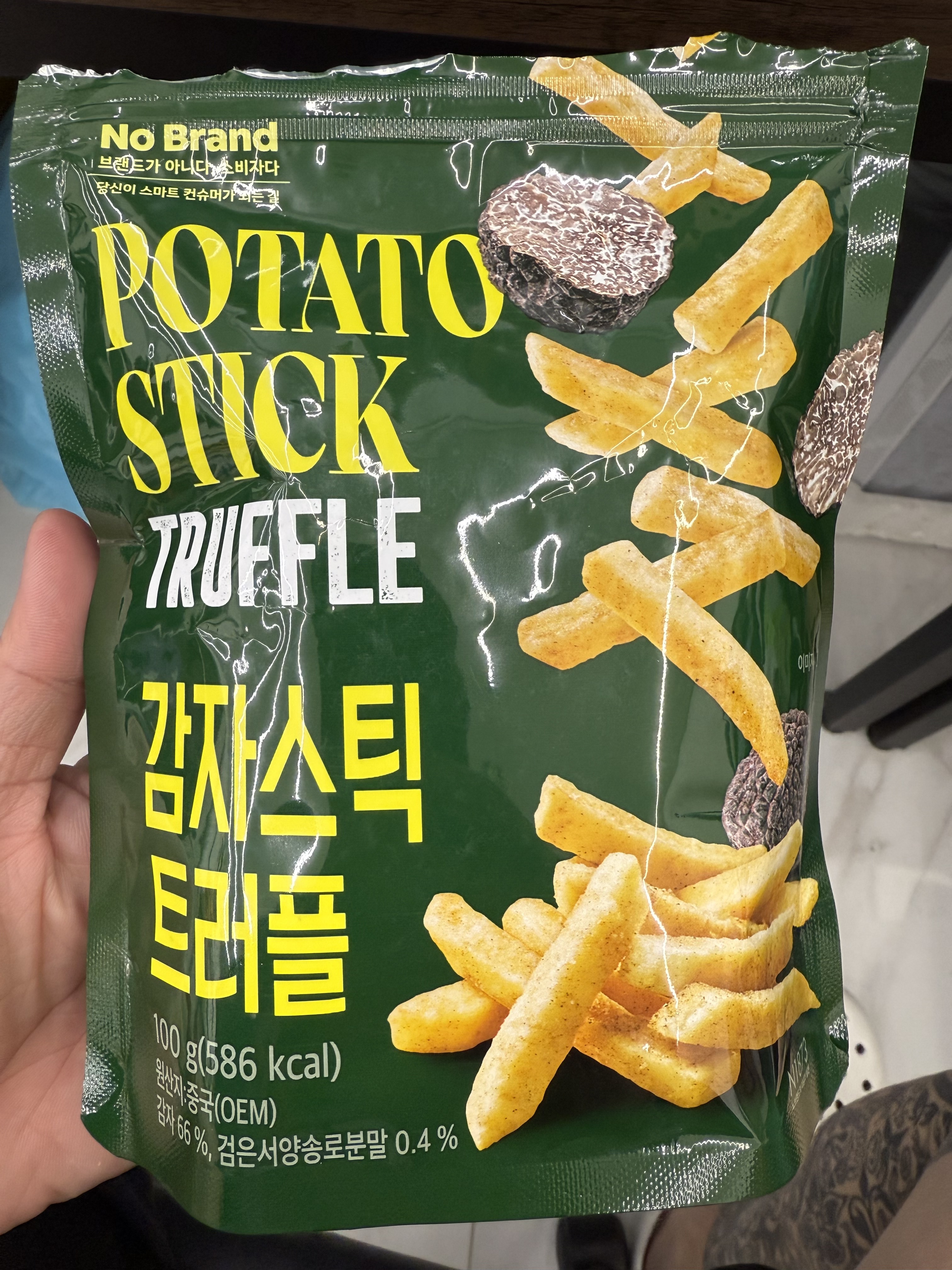 韓國 黑松露薯條（K8 N796）到期日:26年9月9日