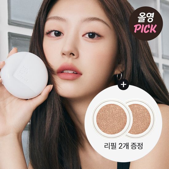 《olive young 連線》too cool for school Fixing Dew Cushion (Original Product + Refill)