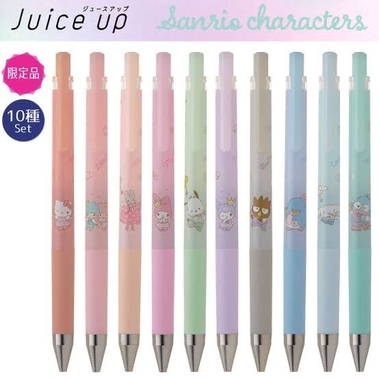 JP Juice up x Sanrio 黑色原子筆系列 4876 4814 4807 4791 4869 4852 4821 4784 4838 OS250829