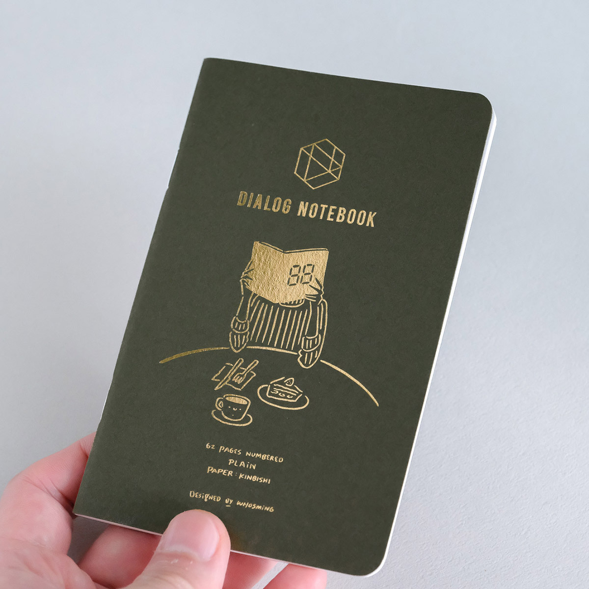 《限定版》DIALOG NOTEBOOK 空白內頁｜WHOSMING