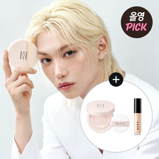 《Olive young連線》HERA Reflection Skin Glow Cushion Foundation  set