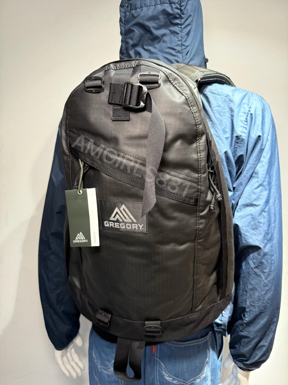 Gregory day pack coated true black