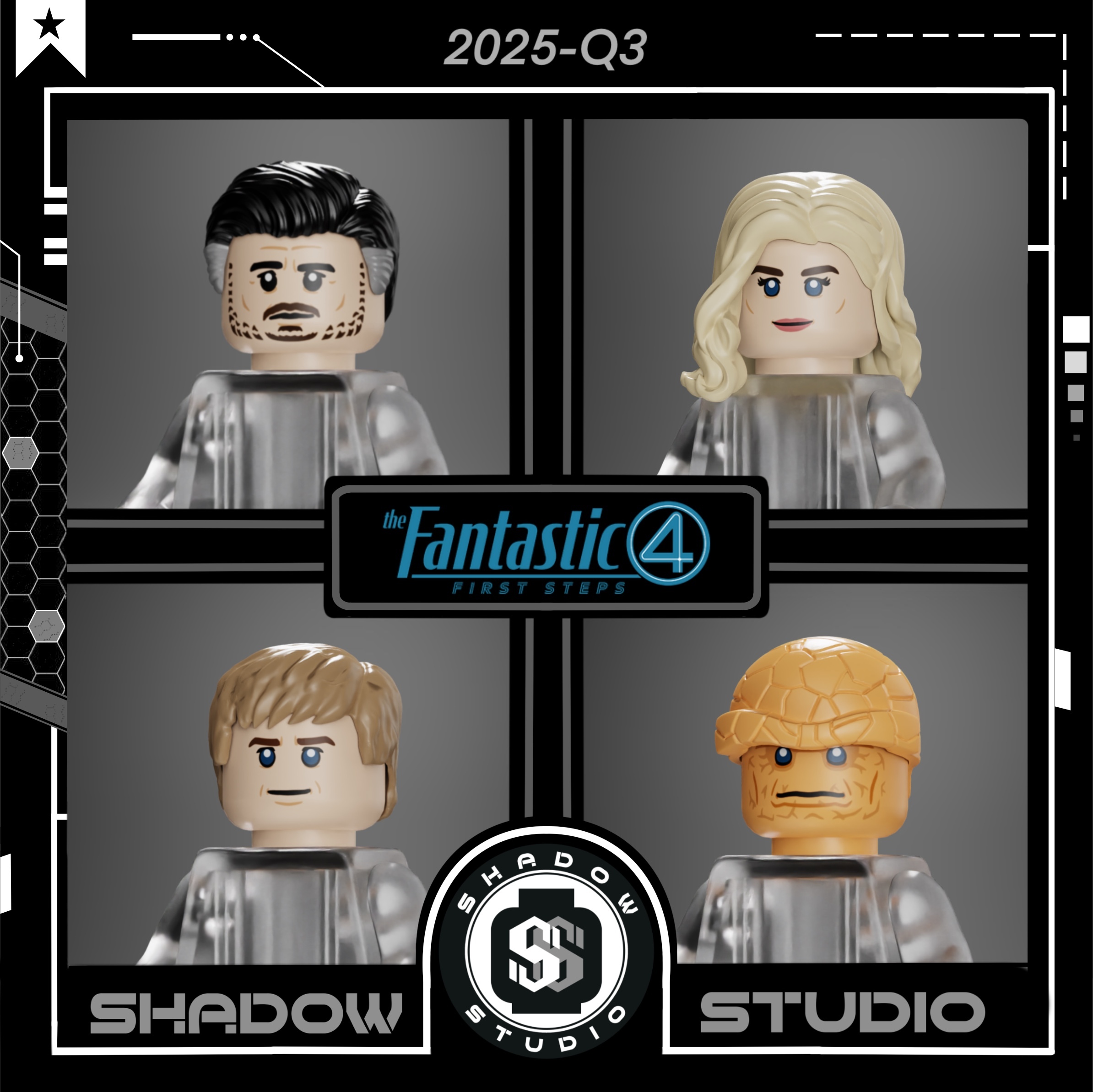 [Shadow Studio][Preorder] Fantastic 4 Booster Pack [PADprinted]