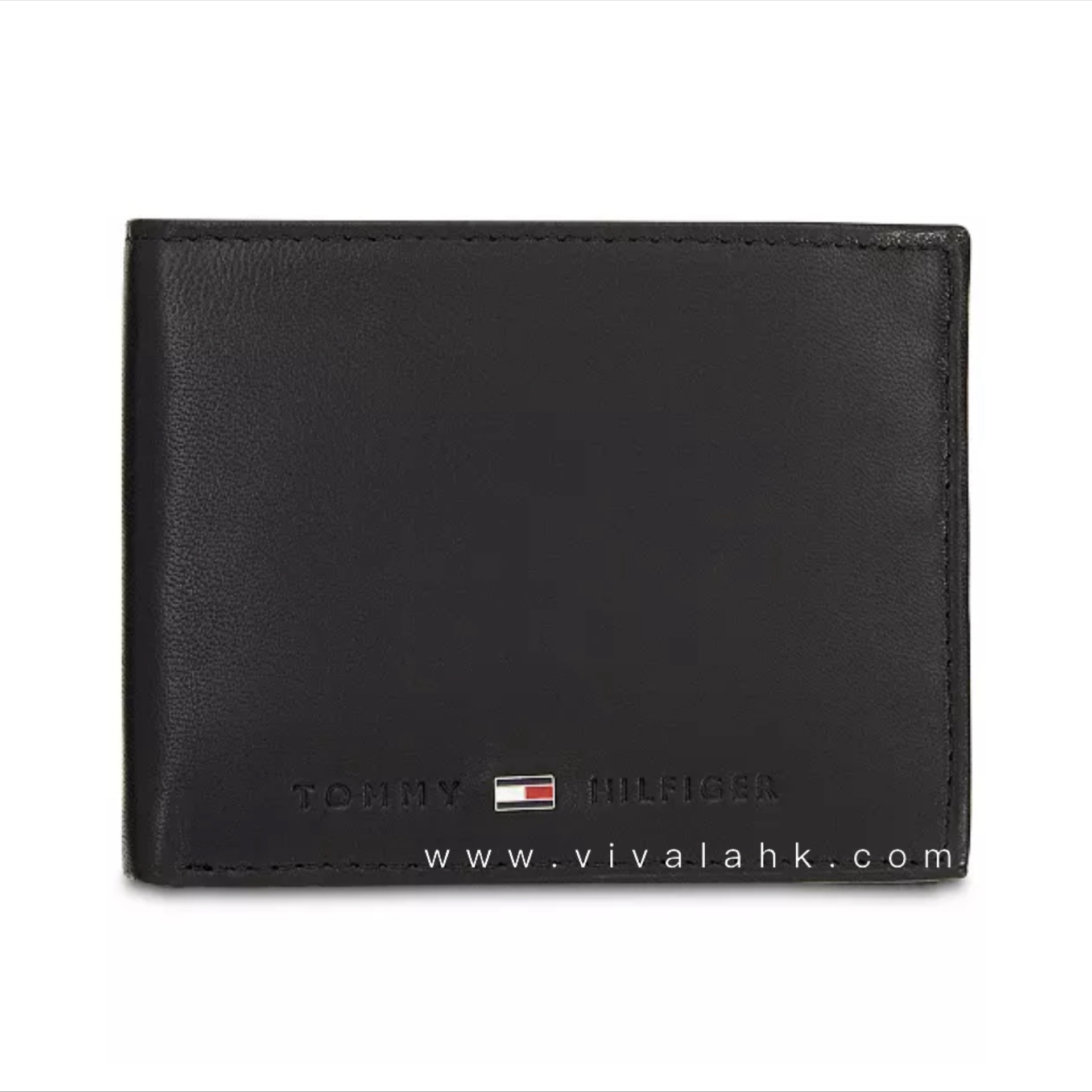 Tommy Hilfiger - 真皮男裝銀包 (相位) (拉鍊散子位)