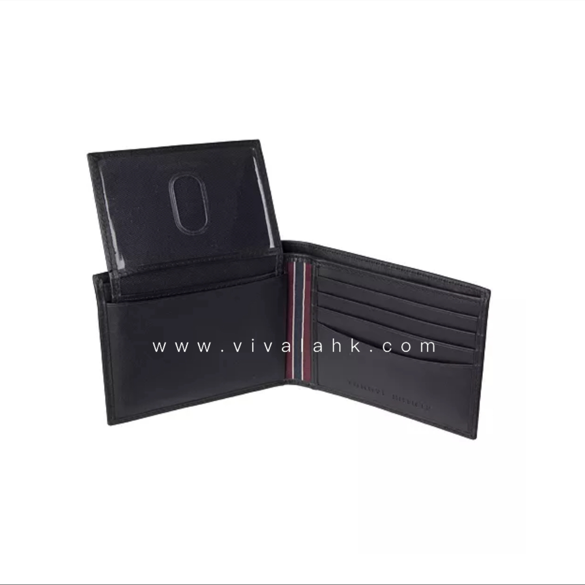 Tommy Hilfiger - 男裝真皮銀包 (相位可拆出)