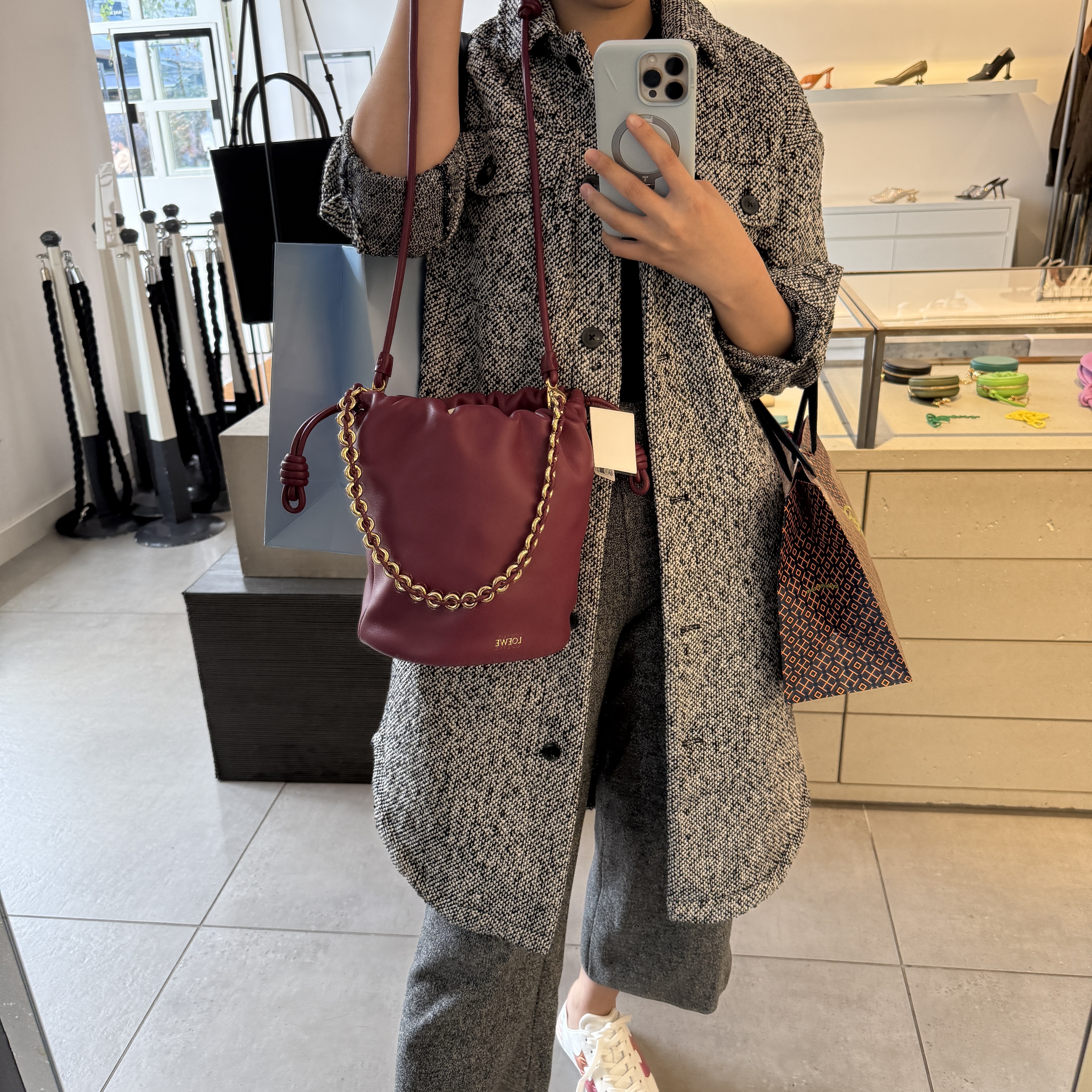 Loewe Flamenco Purse Bucket Bag 2 colors