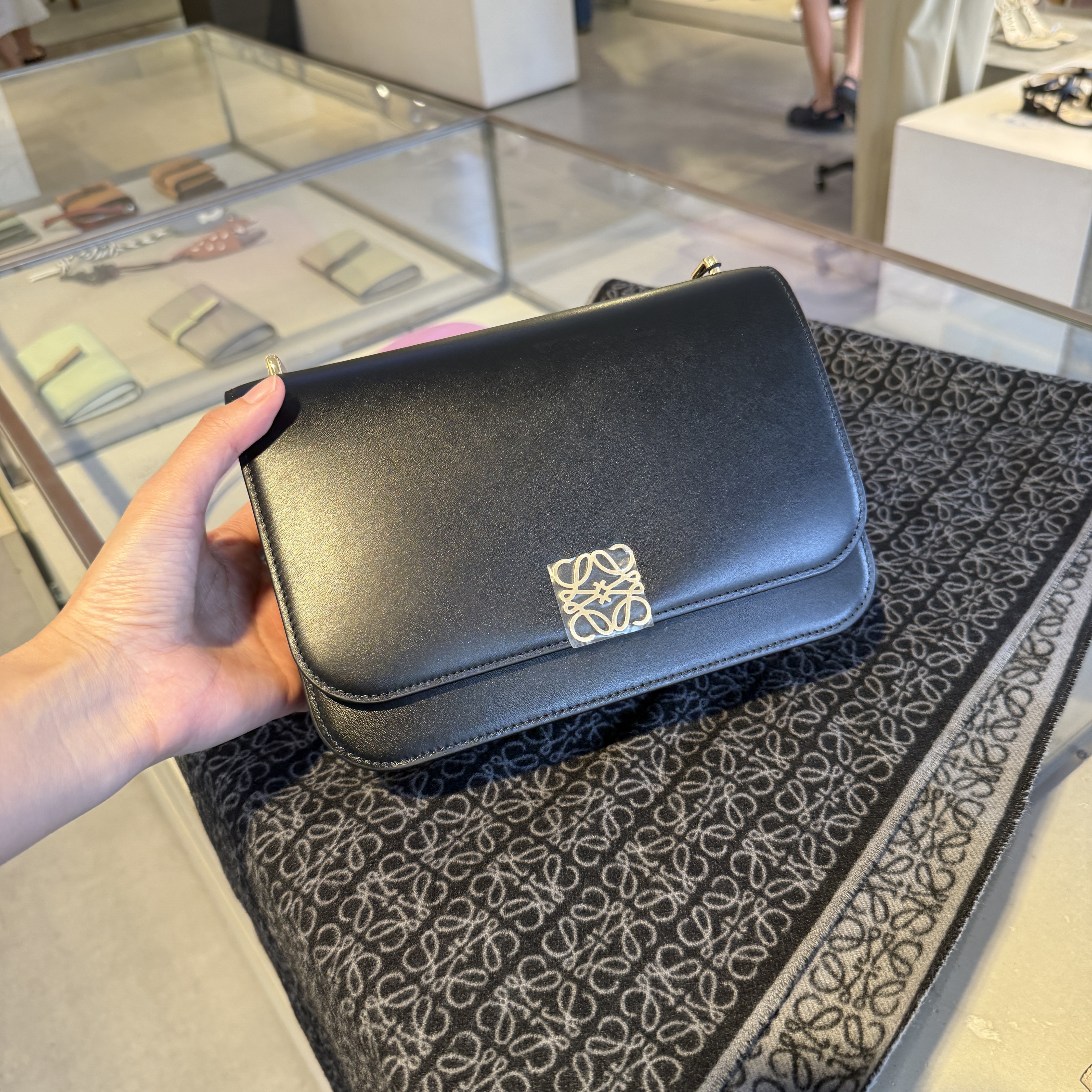 Loewe Goya Medium Bag Black