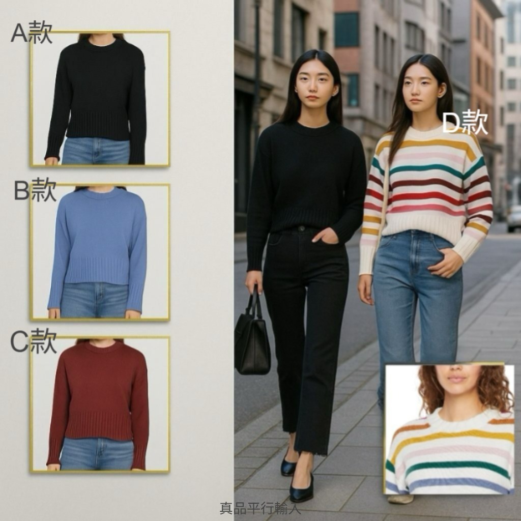 【預購】Gap G082912 女裝圓領冷衫