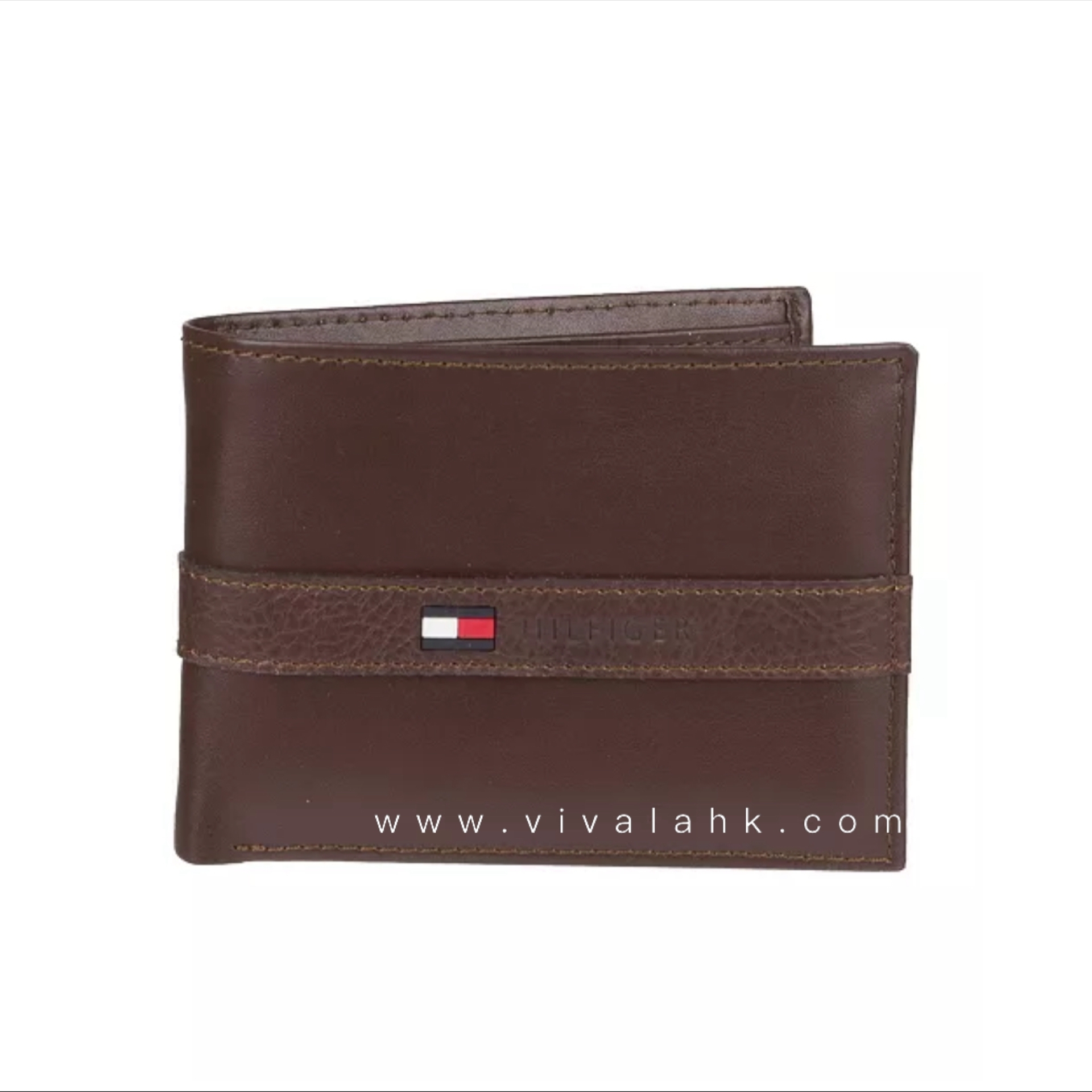 Tommy Hilfiger - 男裝真皮銀包 (相位可拆出)