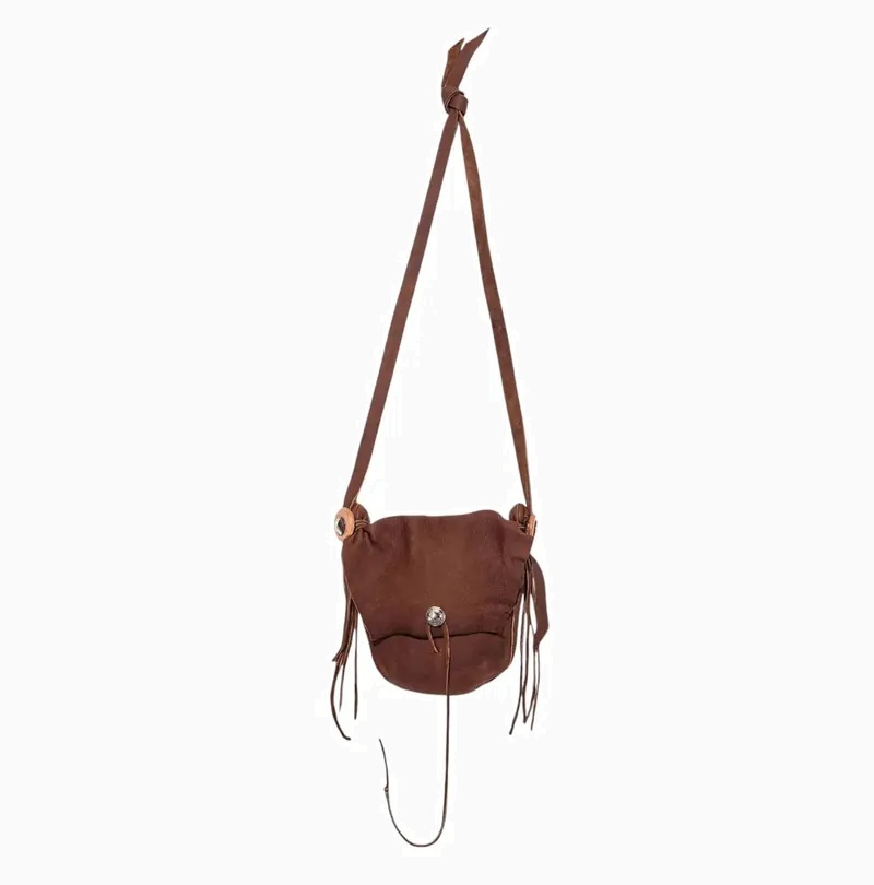 BOWWOW DEER SKIN BAG LEATHER - BROWN PRE ORDER ITEM (預訂中)