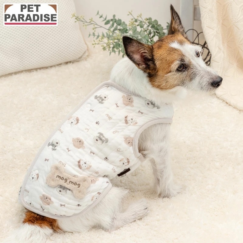 [Pet Paradise] Fluffy Quilt Vest - Doggie <918-35852>