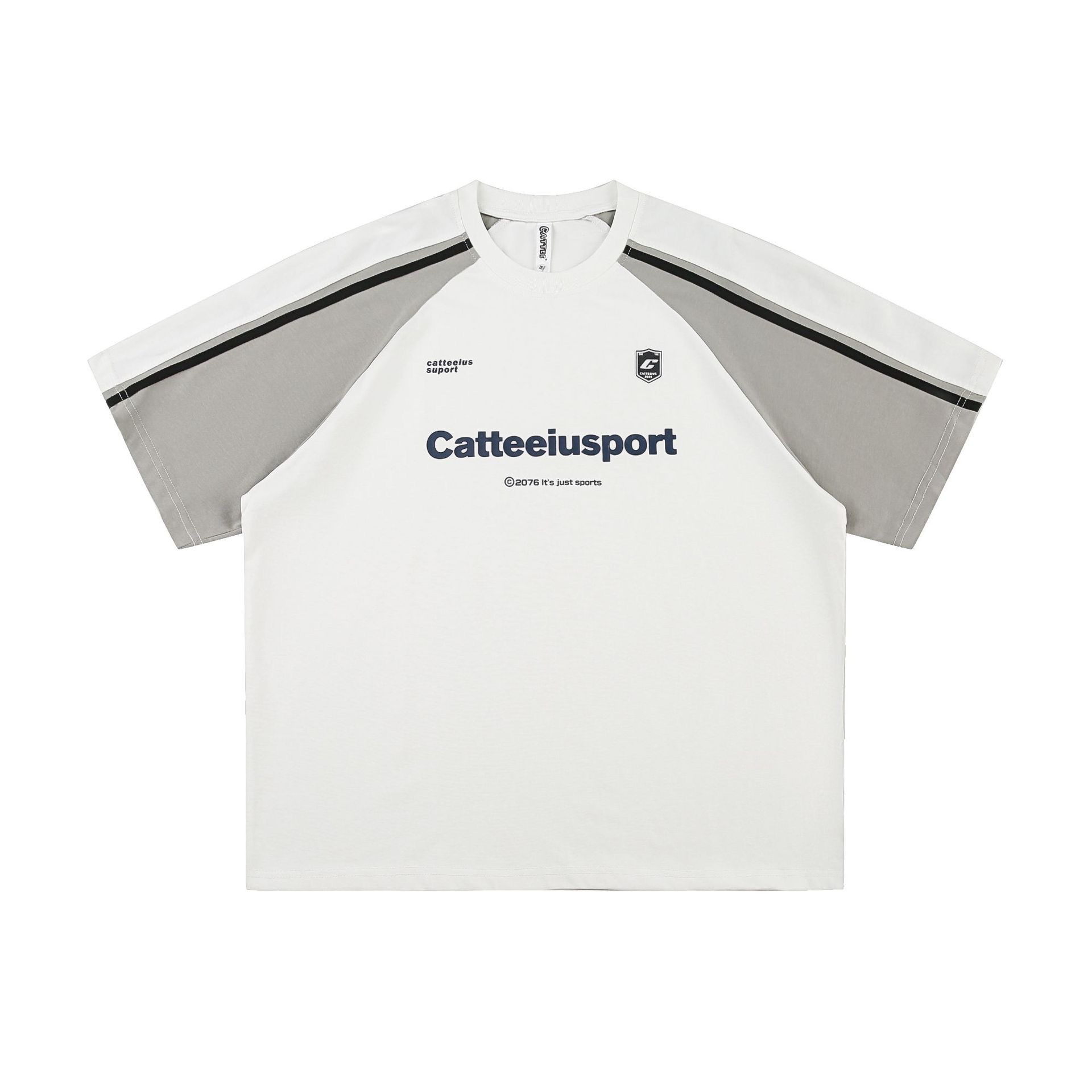 拼色休閒短袖T恤