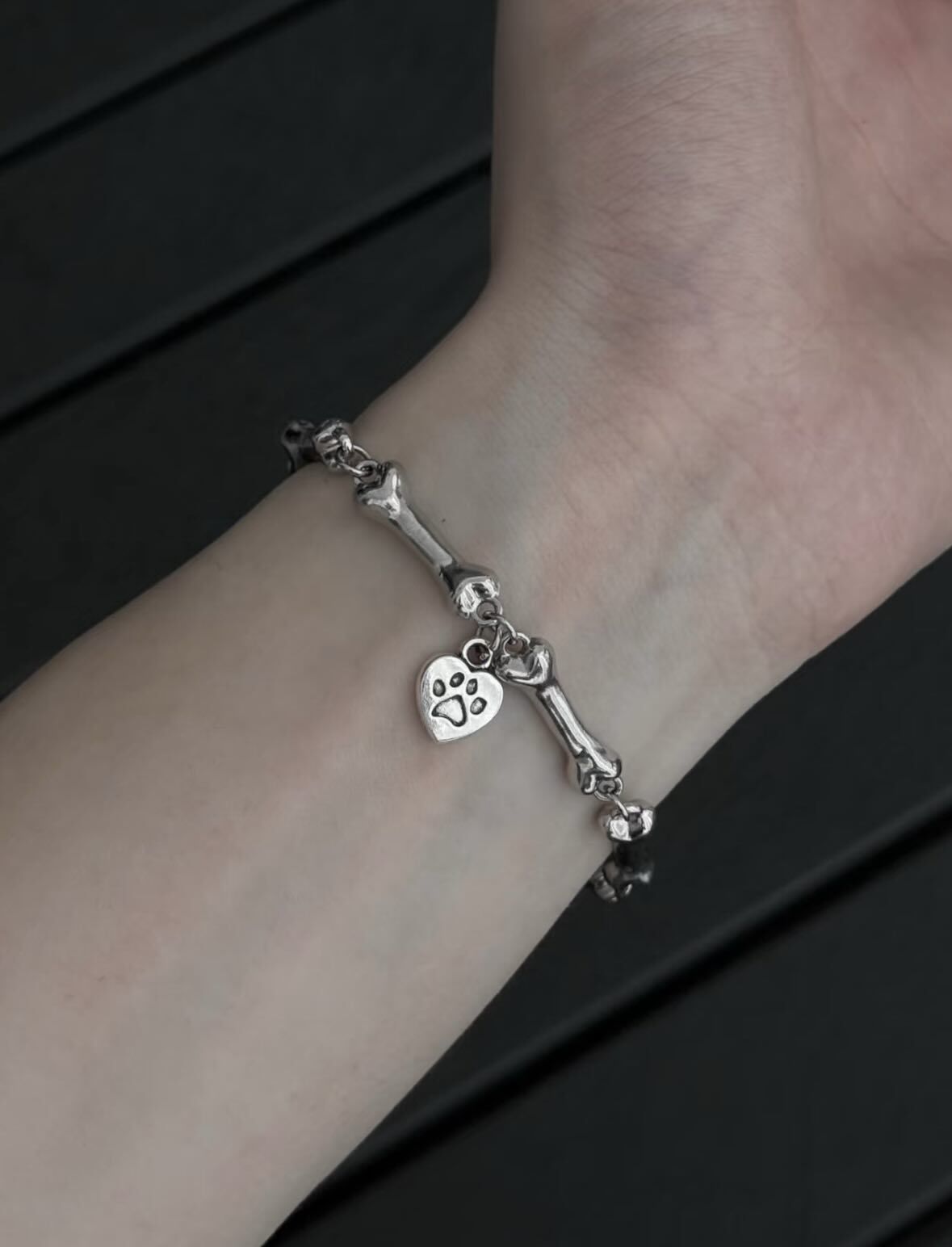<快速出貨> 小狗鋼鈦手鍊項鍊
