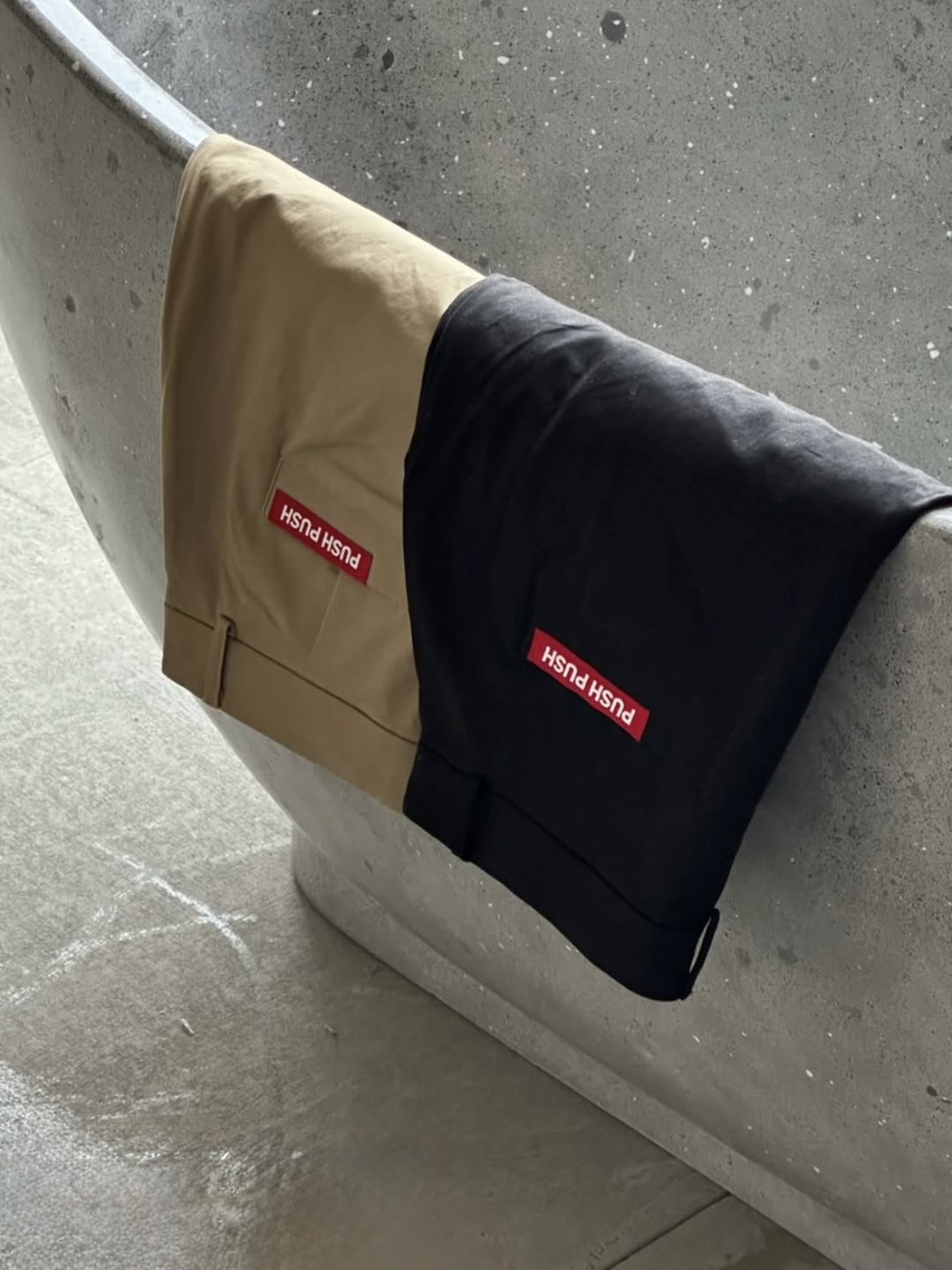 <快速出貨>PUSH PUSH PP DUME JORT 西裝寬鬆七分褲 兩色