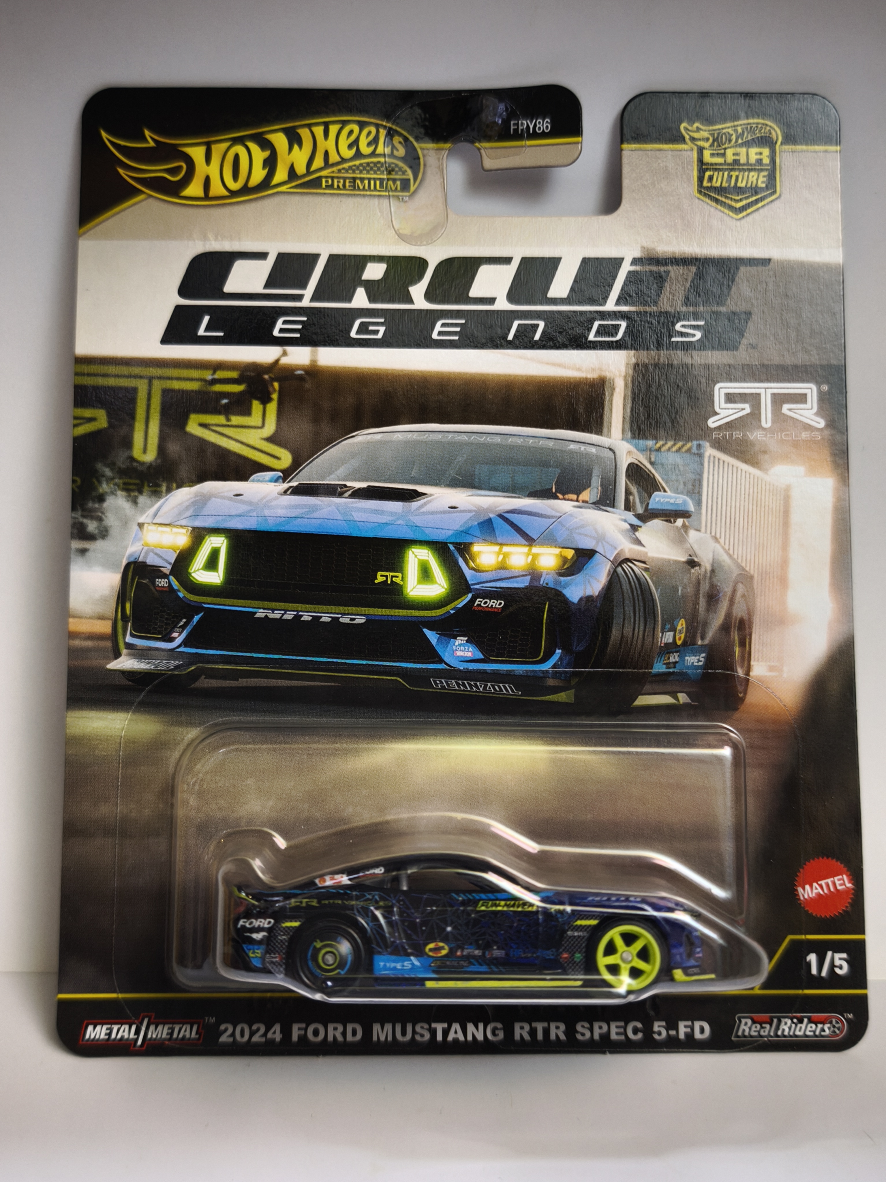 日版Hotwheels JBK-48-9866 Circuit Legends Ford Mustang