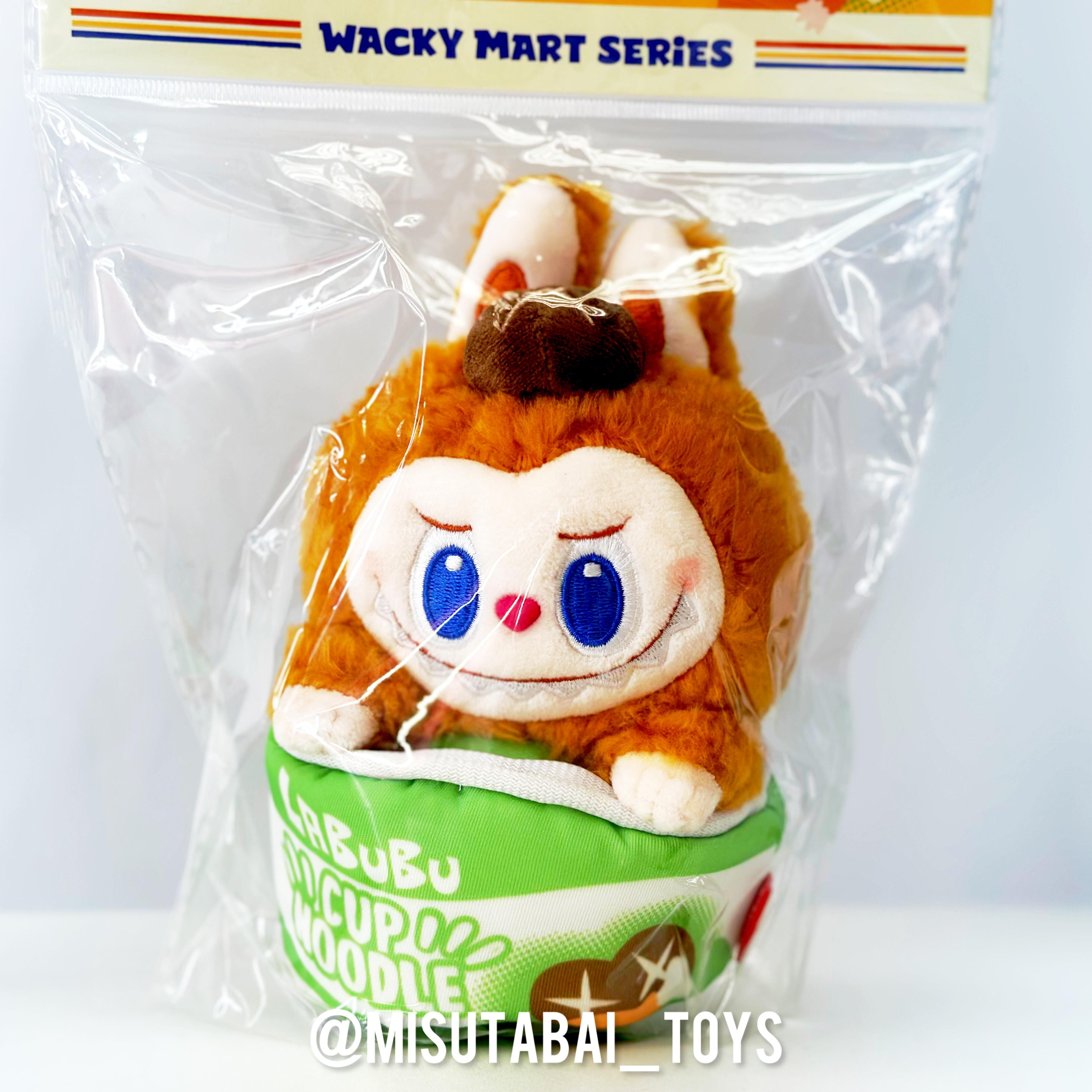 Labubu THE MONSTERS 怪味便利店系列-Cup Noodles Storage Bag (Mushroom)