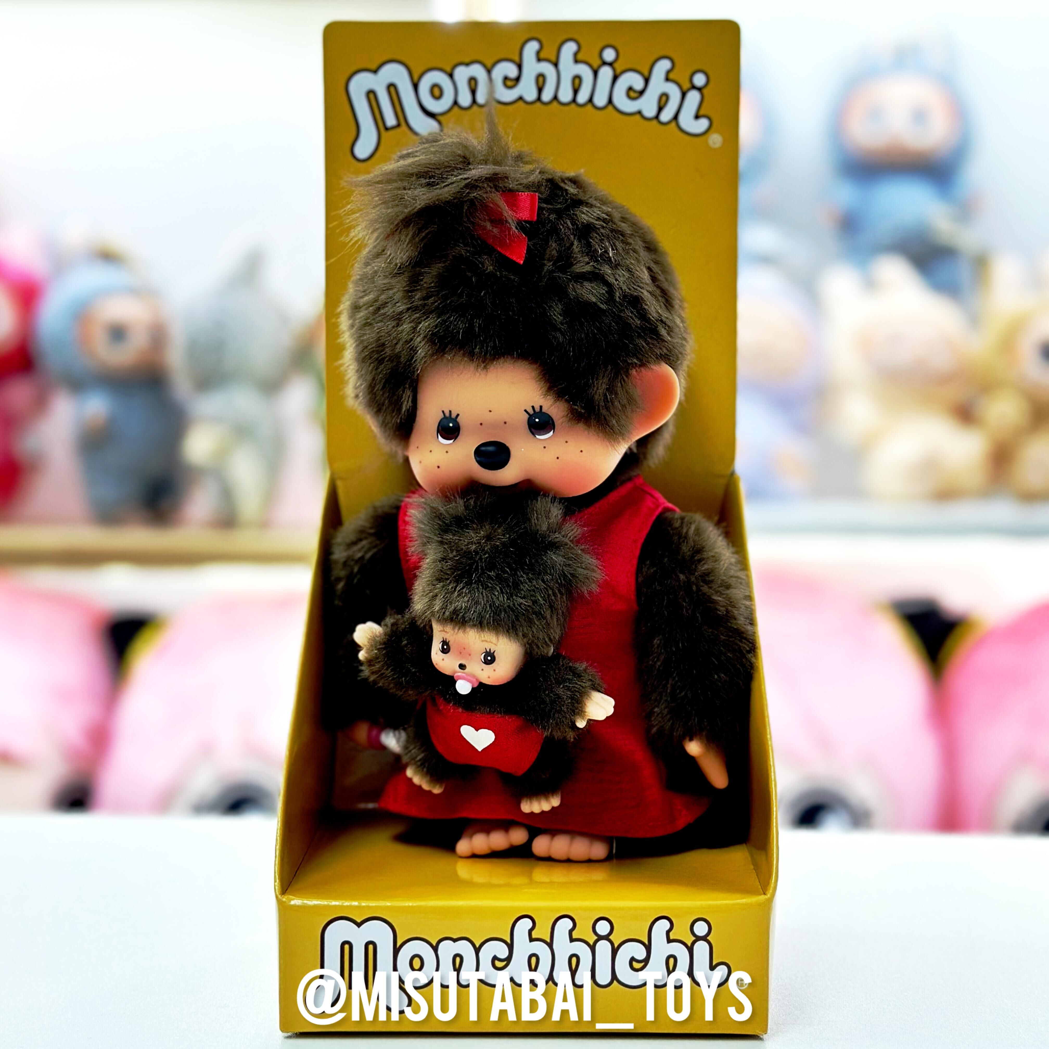 Monchhichi Exhibition Exclusive Revival Mother Care Plush Toy