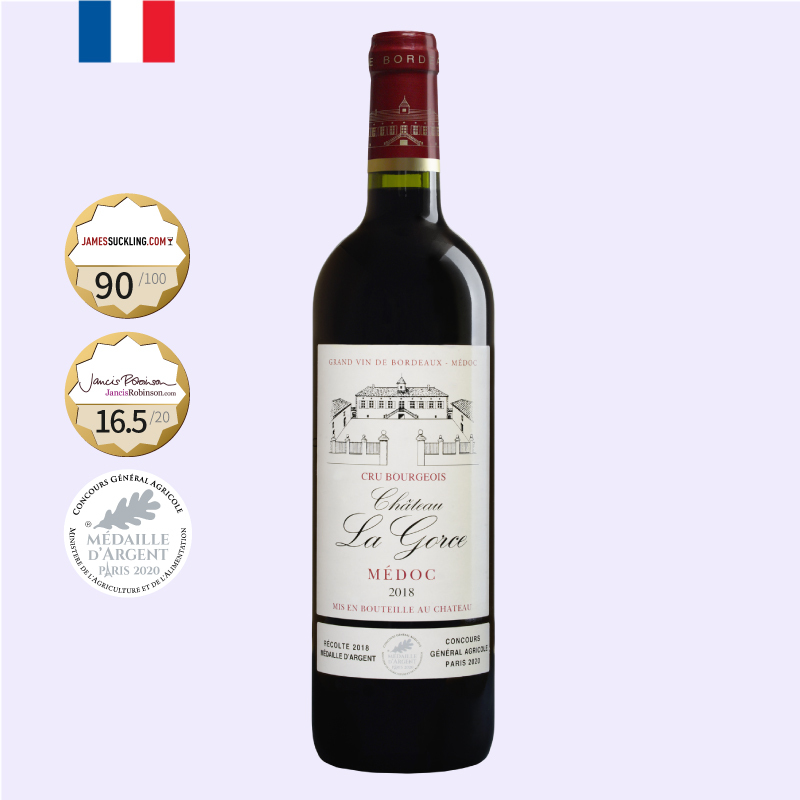 Chateau La Gorce Medoc Cru Bourgeois 2020 紅酒, 750ml