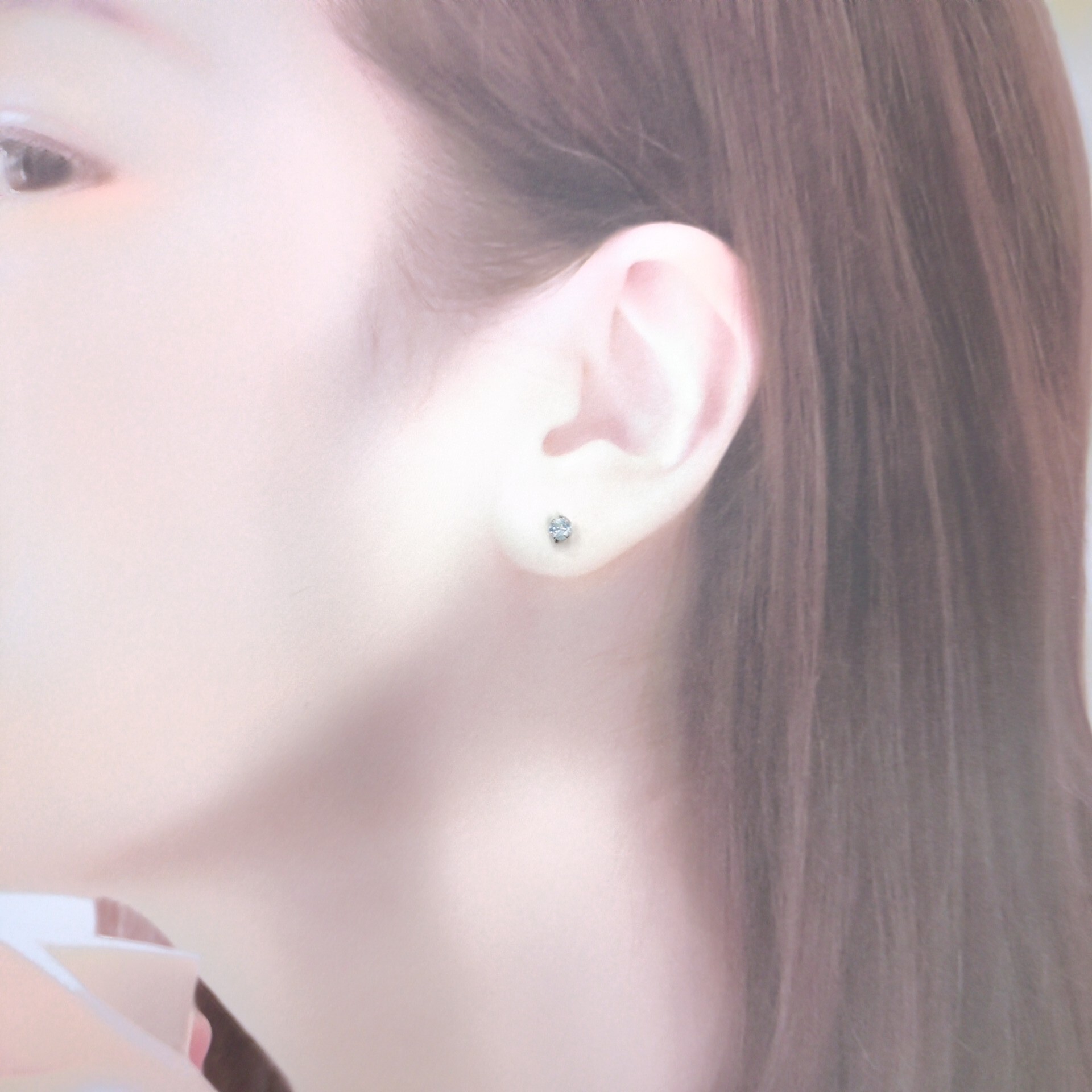 18K White Gold 0.35ct Diamond Earrings