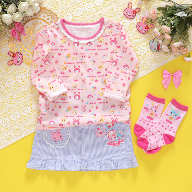 𝐌𝐞𝐳𝐳𝐨 𝐏𝐢𝐚𝐧𝐨 兔兔滿印長袖上衣