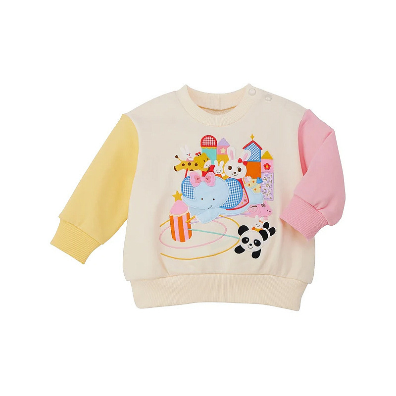 𝐌𝐢𝐤𝐢 𝐇𝐨𝐮𝐬𝐞 小兔大象動物園拼色衛衣