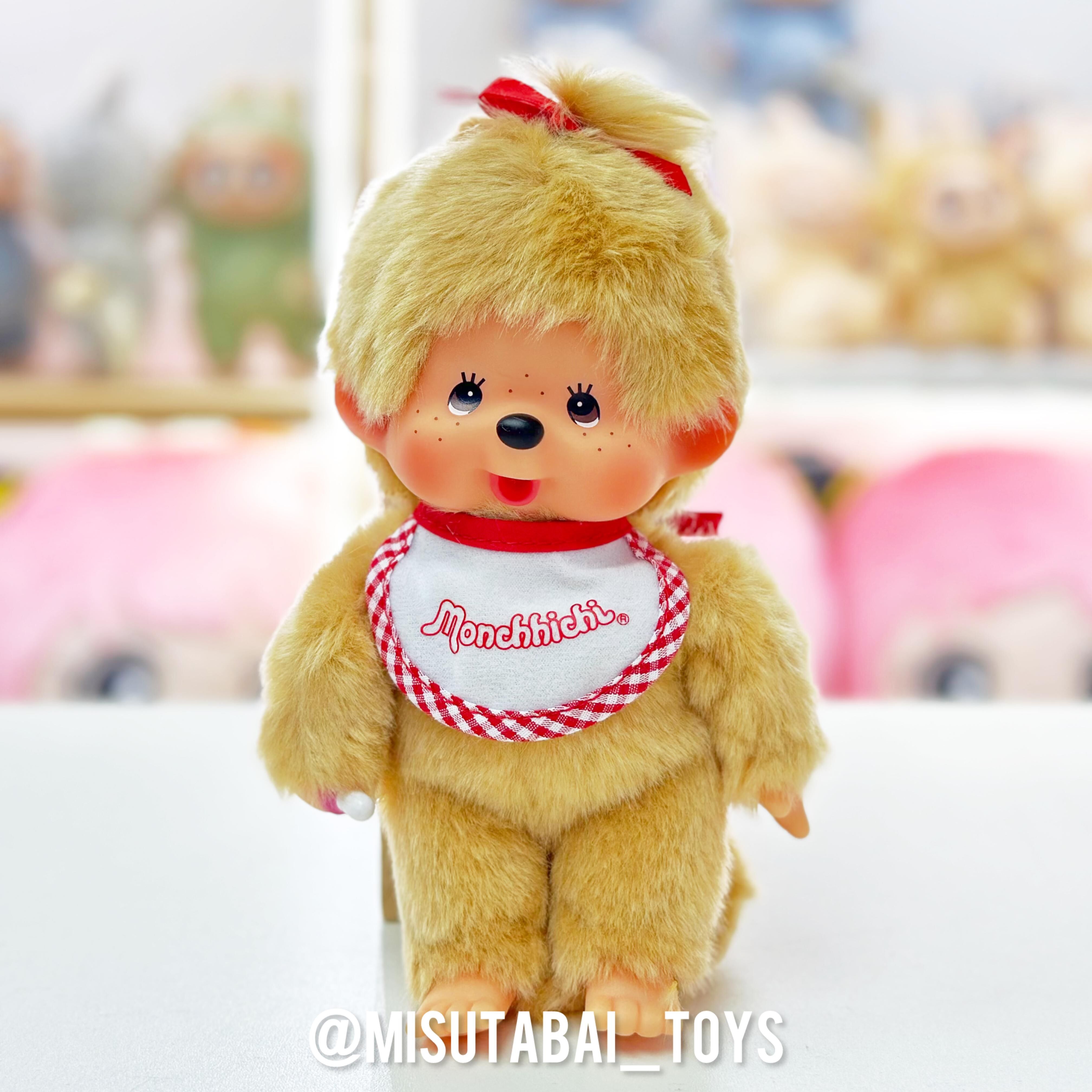 Monchhichi Premium Standard Girl's Plush Toy (M) Beidge