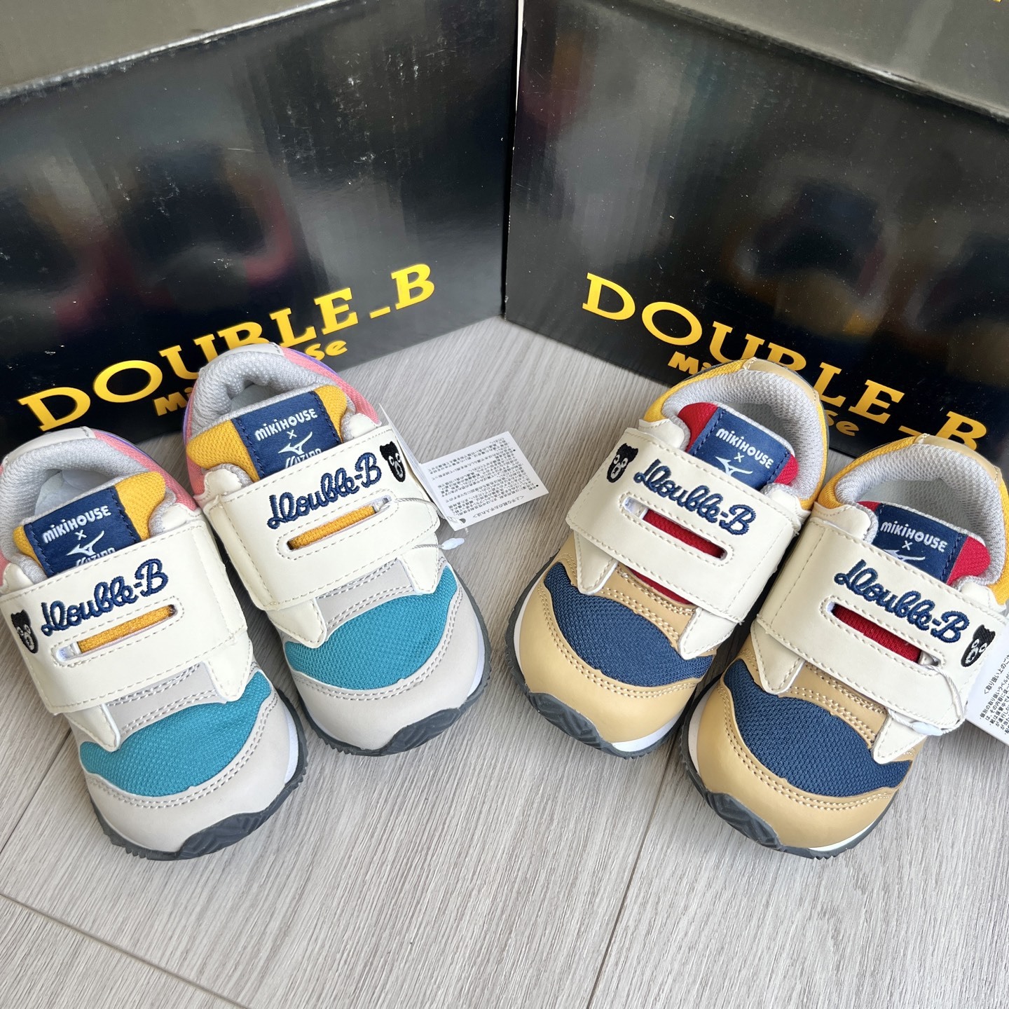 𝐌𝐢𝐤𝐢 𝐇𝐨𝐮𝐬𝐞 網面透氣魔術貼運動鞋