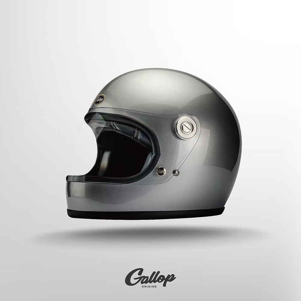 Gallop TRACK SAFETY HELMET【電鍍銀】 經典樂高帽