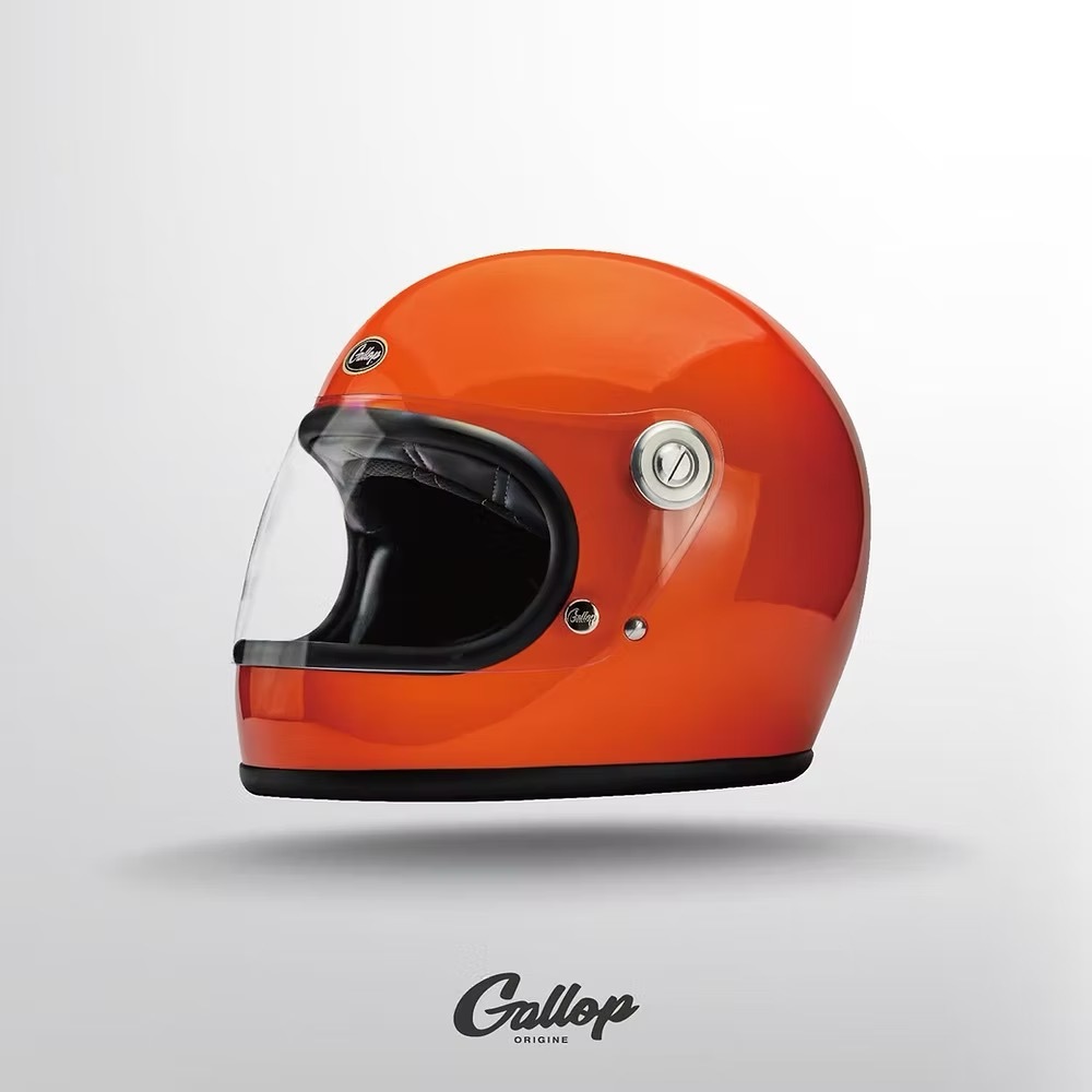 Gallop TRACK SAFETY HELMET【柑橘】 經典樂高帽