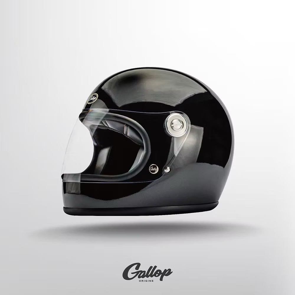 Gallop TRACK SAFETY HELMET【亮黑】 經典樂高帽