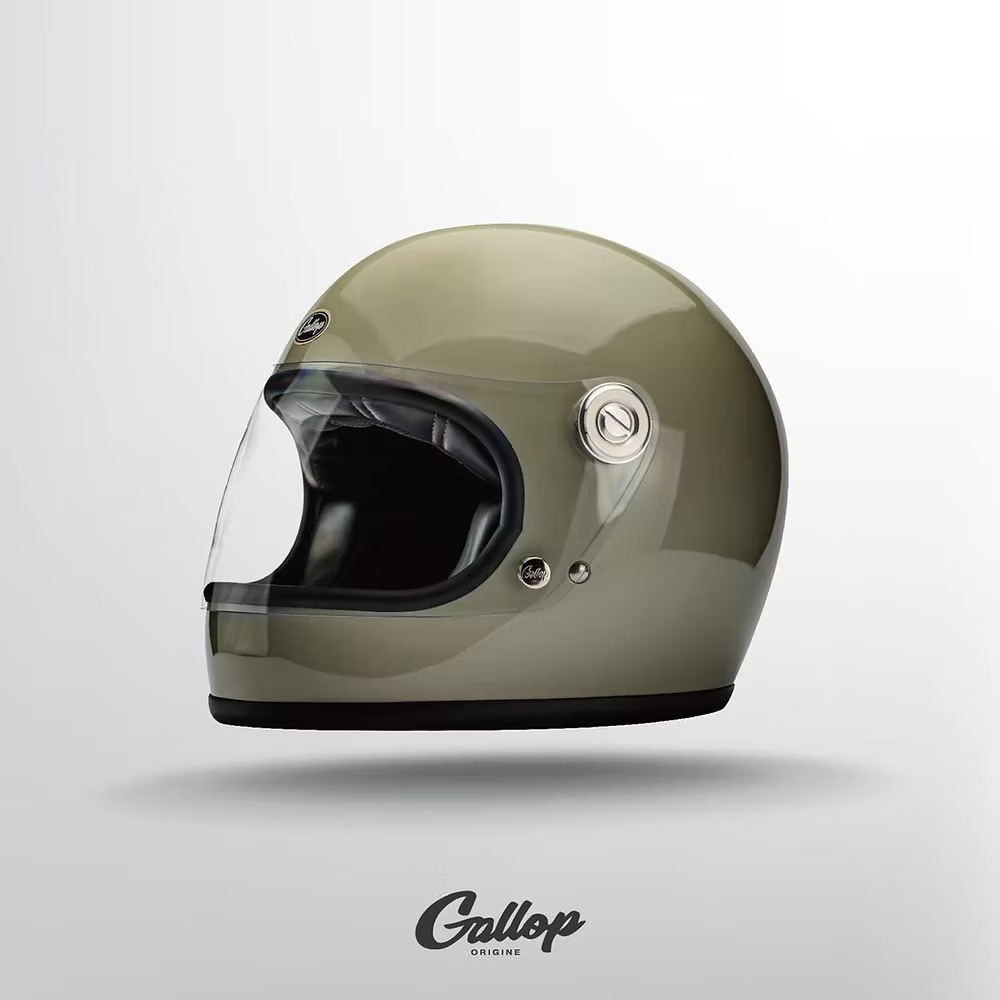 Gallop TRACK SAFETY HELMET【水泥綠】 經典樂高帽