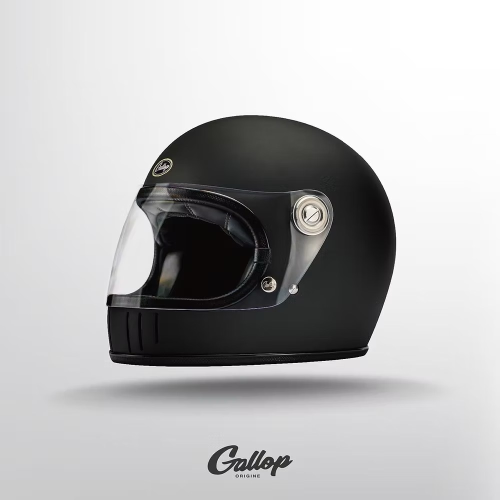Gallop TRACK SAFETY HELMET S【消光黑】 經典樂高帽