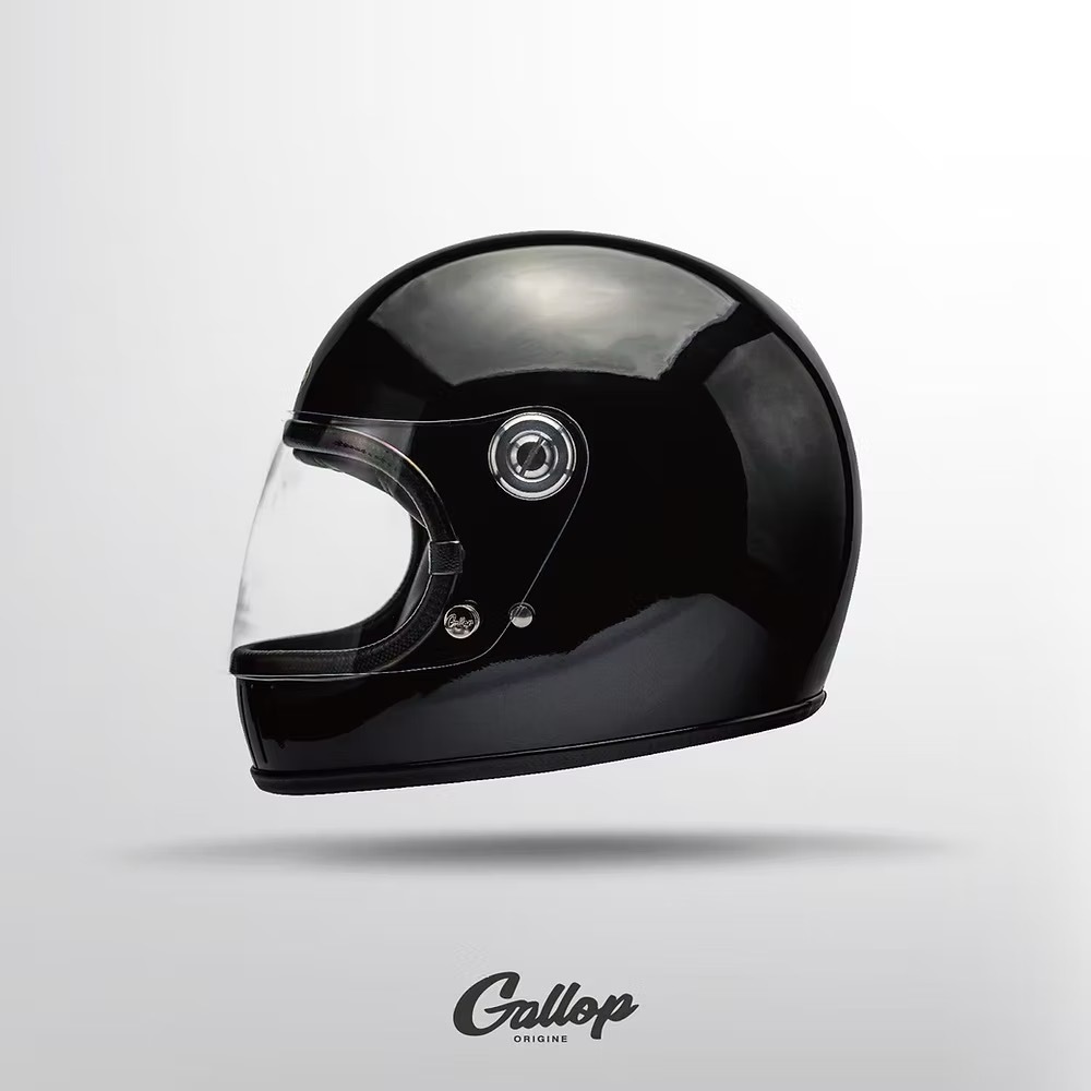 Gallop TRACK SAFETY HELMET S【亮黑】 經典樂高帽