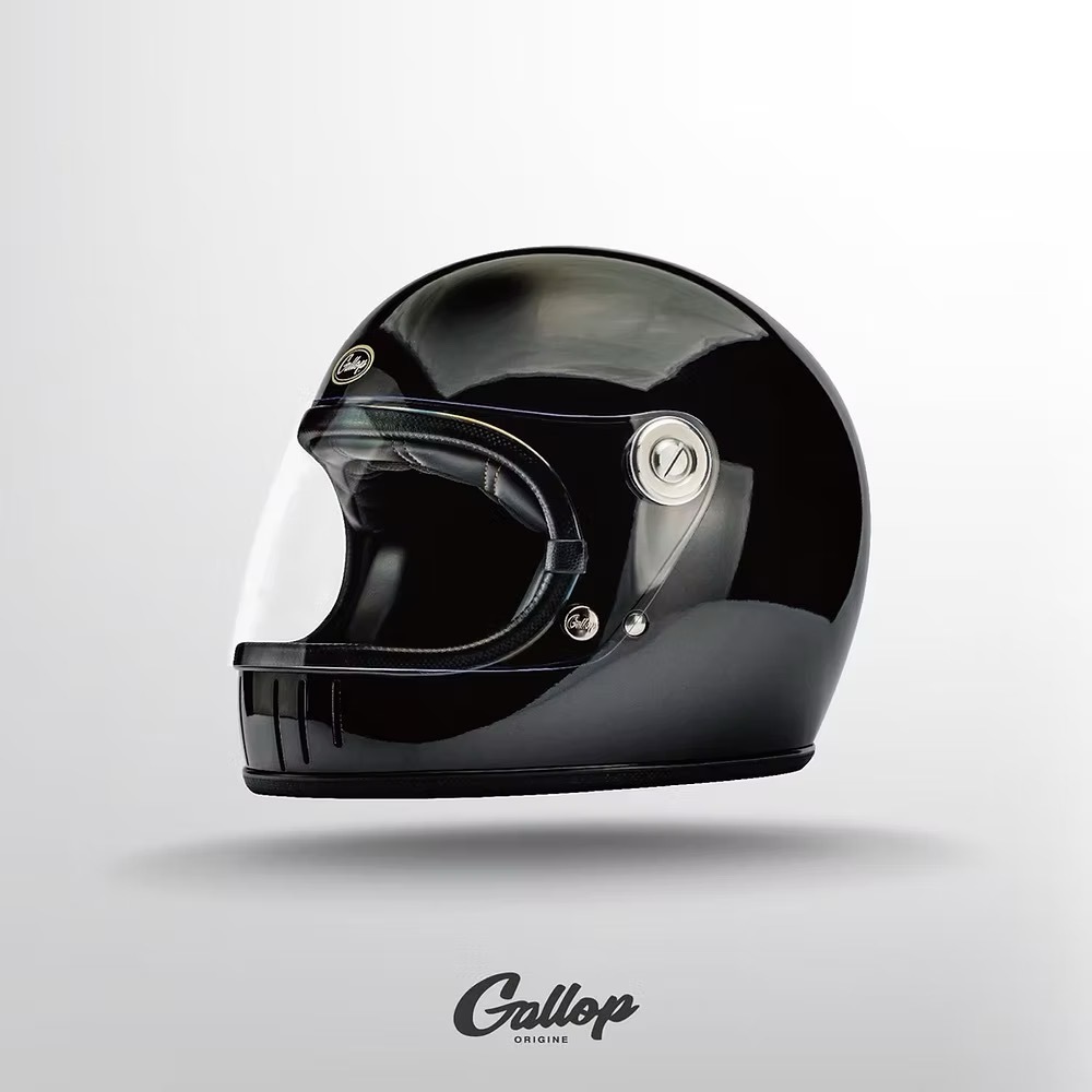 Gallop TRACK SAFETY HELMET S【亮黑】 經典樂高帽