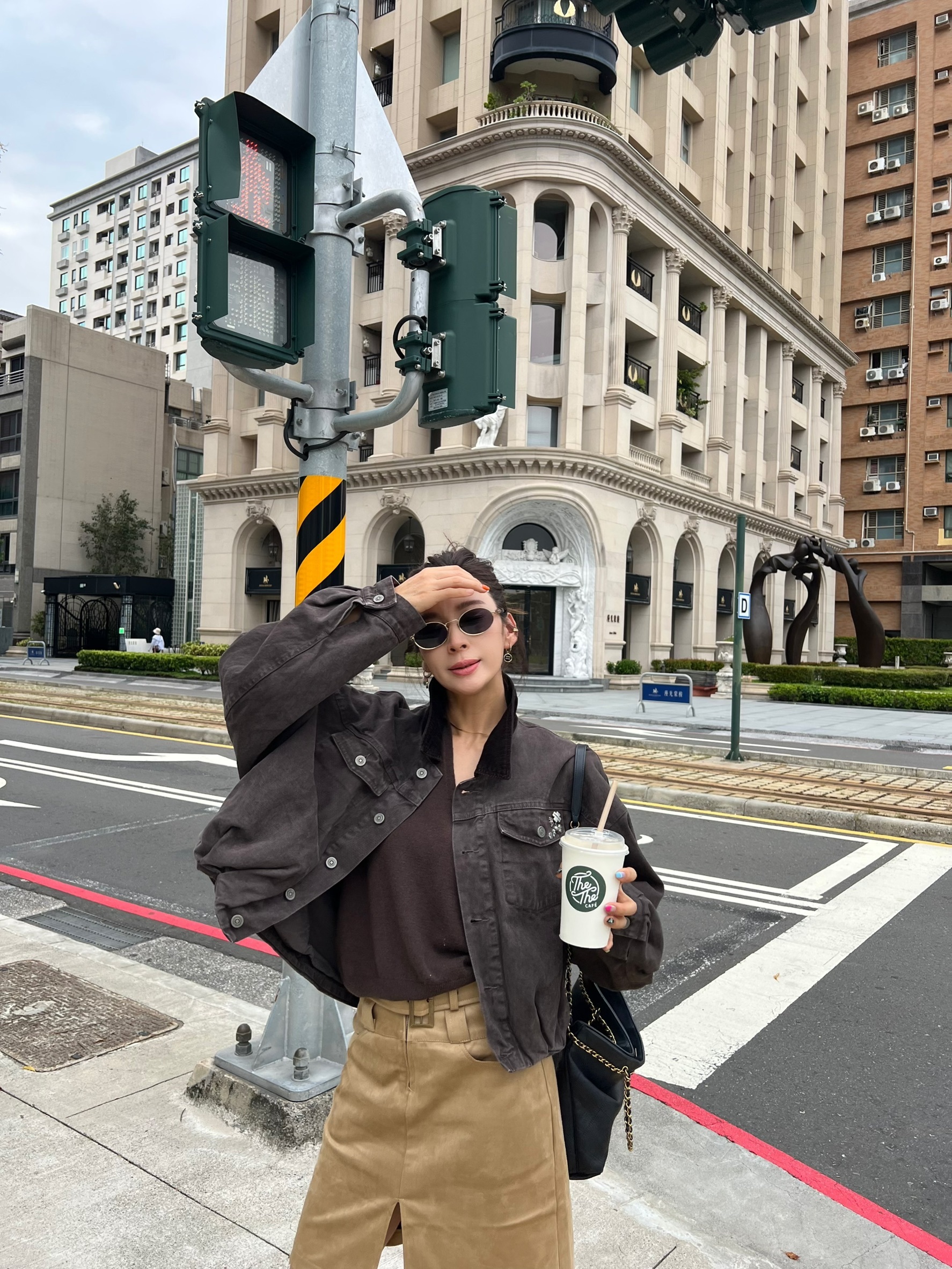 秋款軟水洗牛仔飛行外套