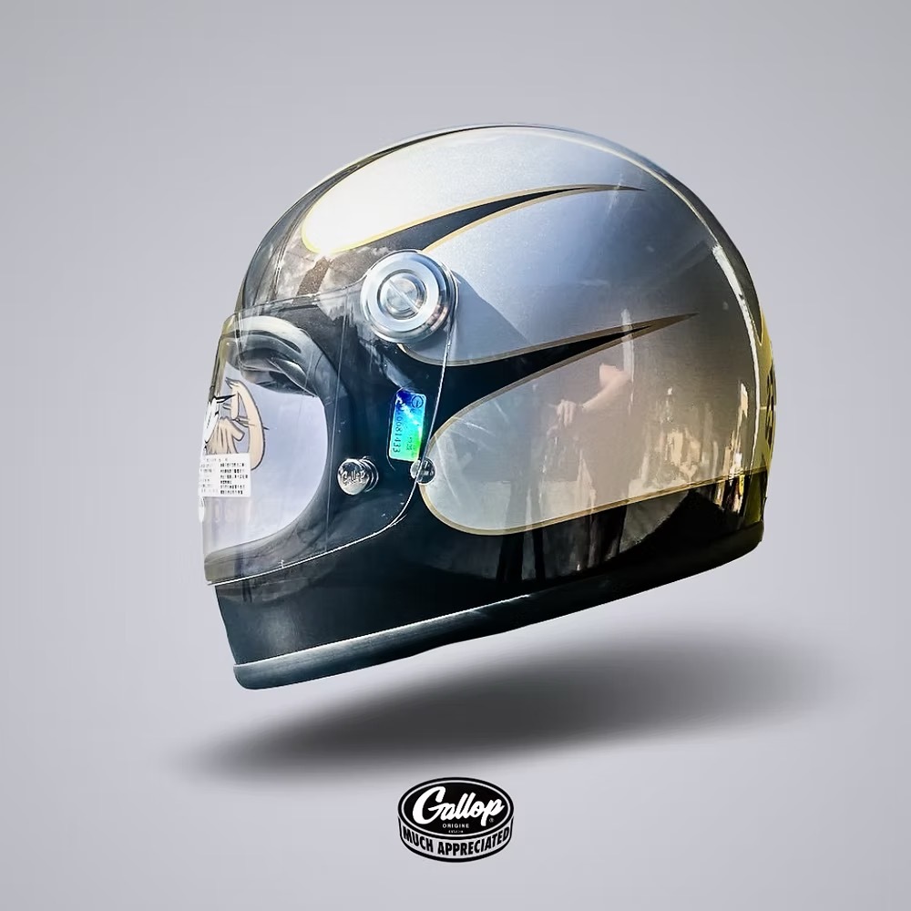 Gallop 1932 【亮銀】樂高帽