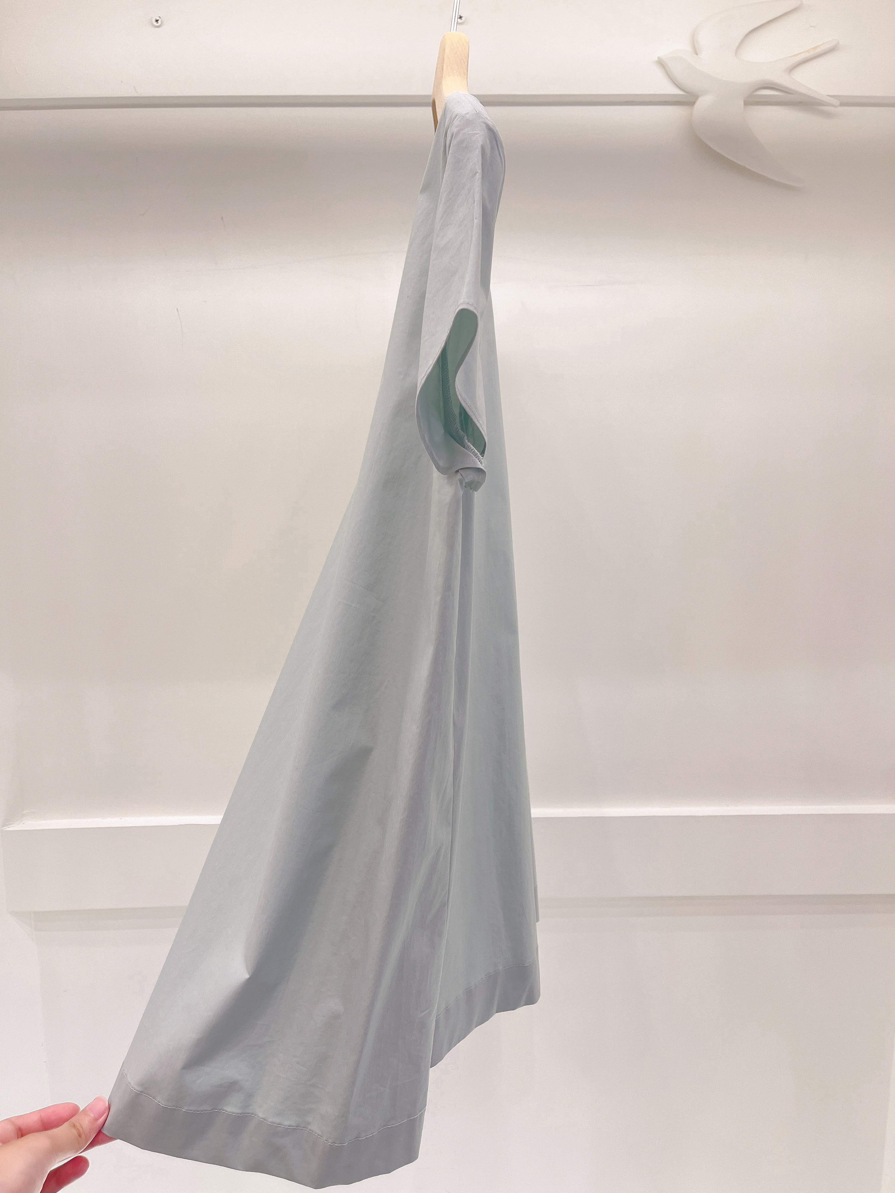 圓領寬鬆棉麻上衣