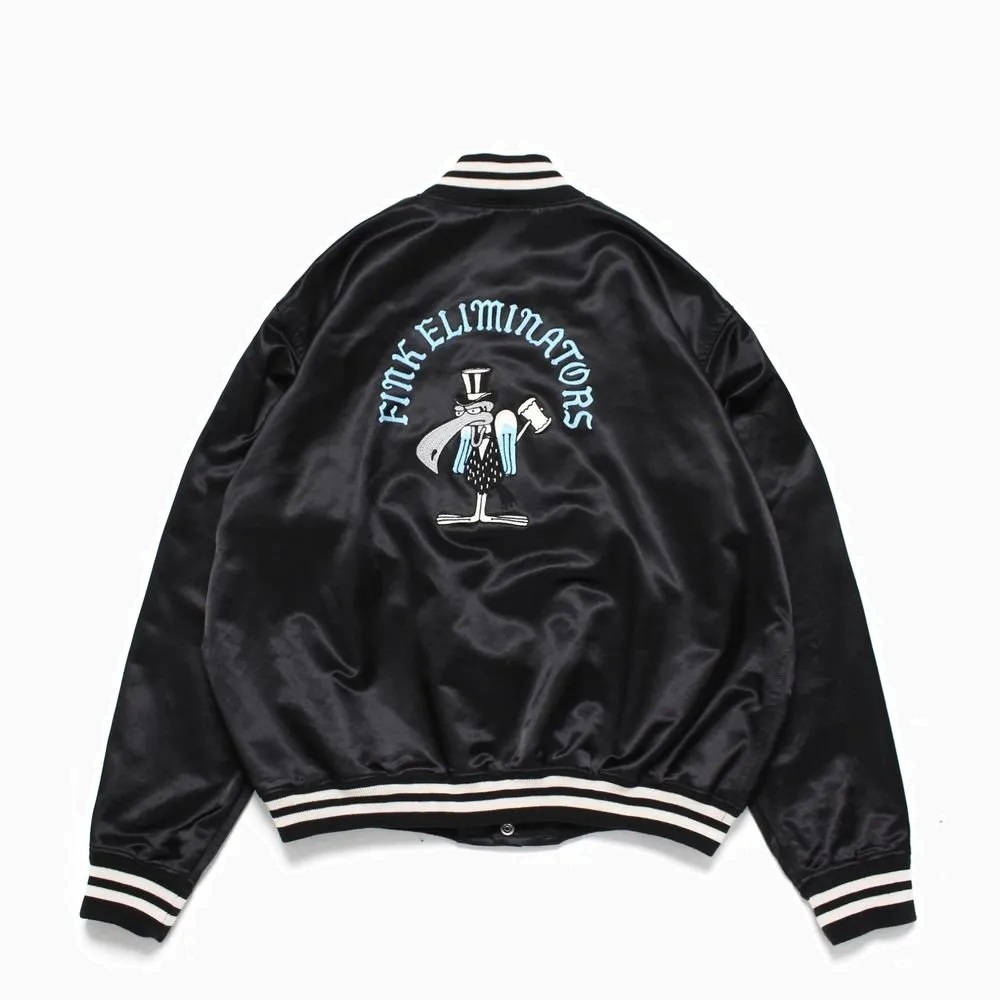 BOWWOW x SKETCH FINK ELMINATORS SATIN JACKET - PRE ORDER ITEM (預訂中)