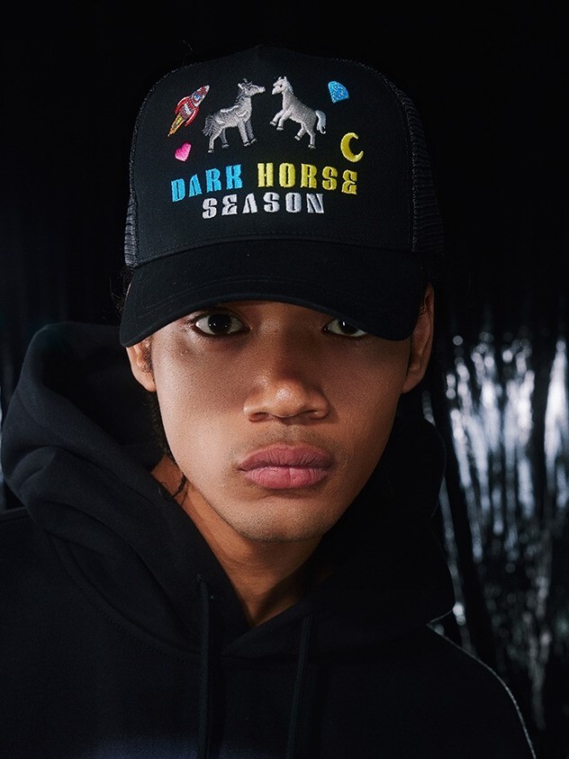 AFGK 黑馬季節刺繡 卡車帽 A FEW GOOD KIDS