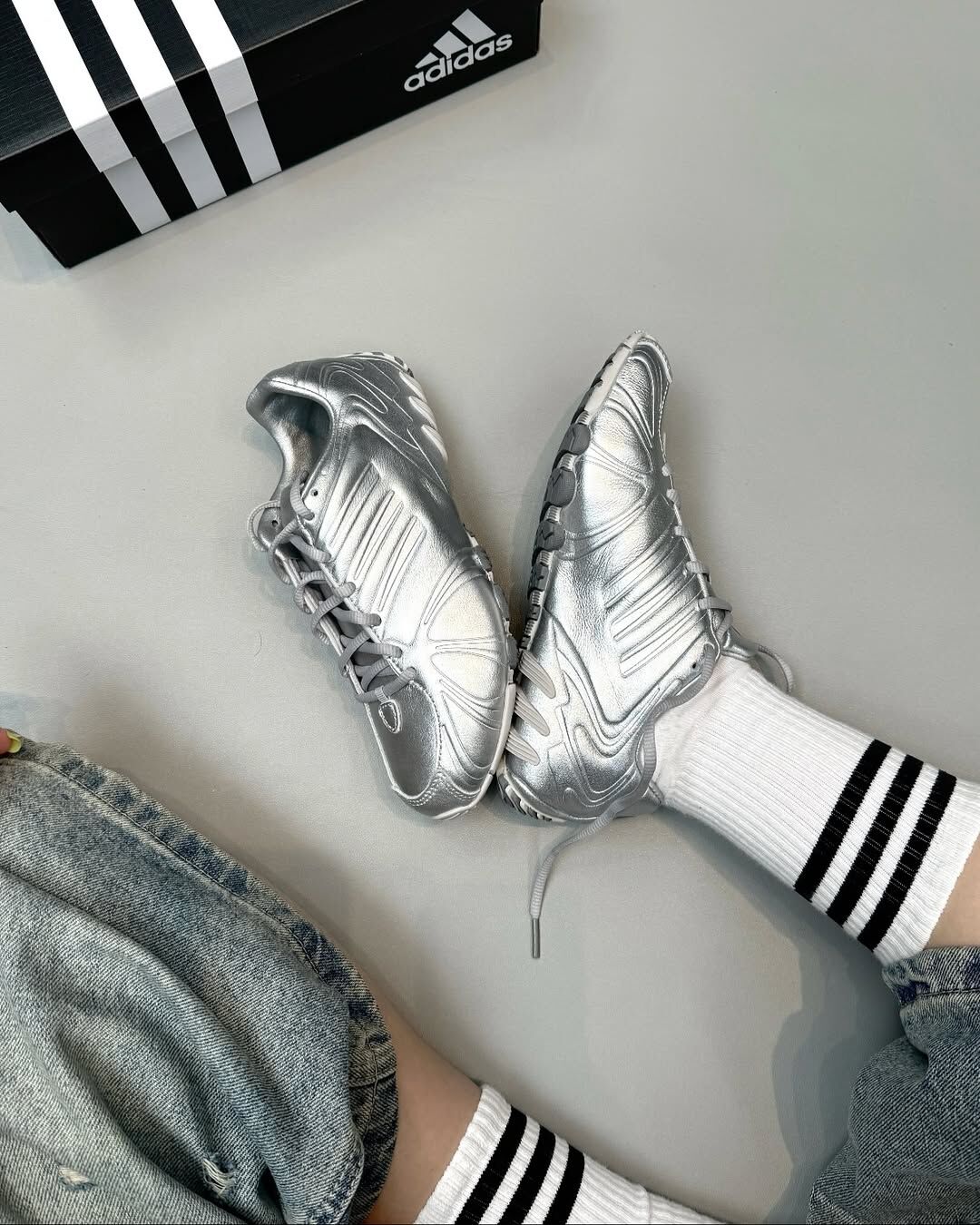 【Focus Store】預購 Adidas Ghost Sprint “Silver Metallic” 銀色 JQ6439