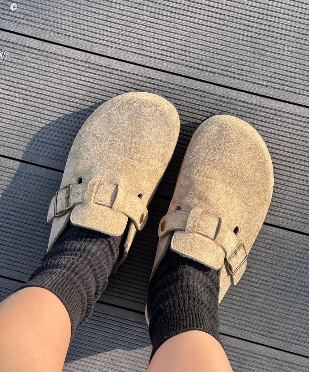 【預購】韓國 SHOOPEN SUEDE CLOG 麂皮穆勒拖鞋